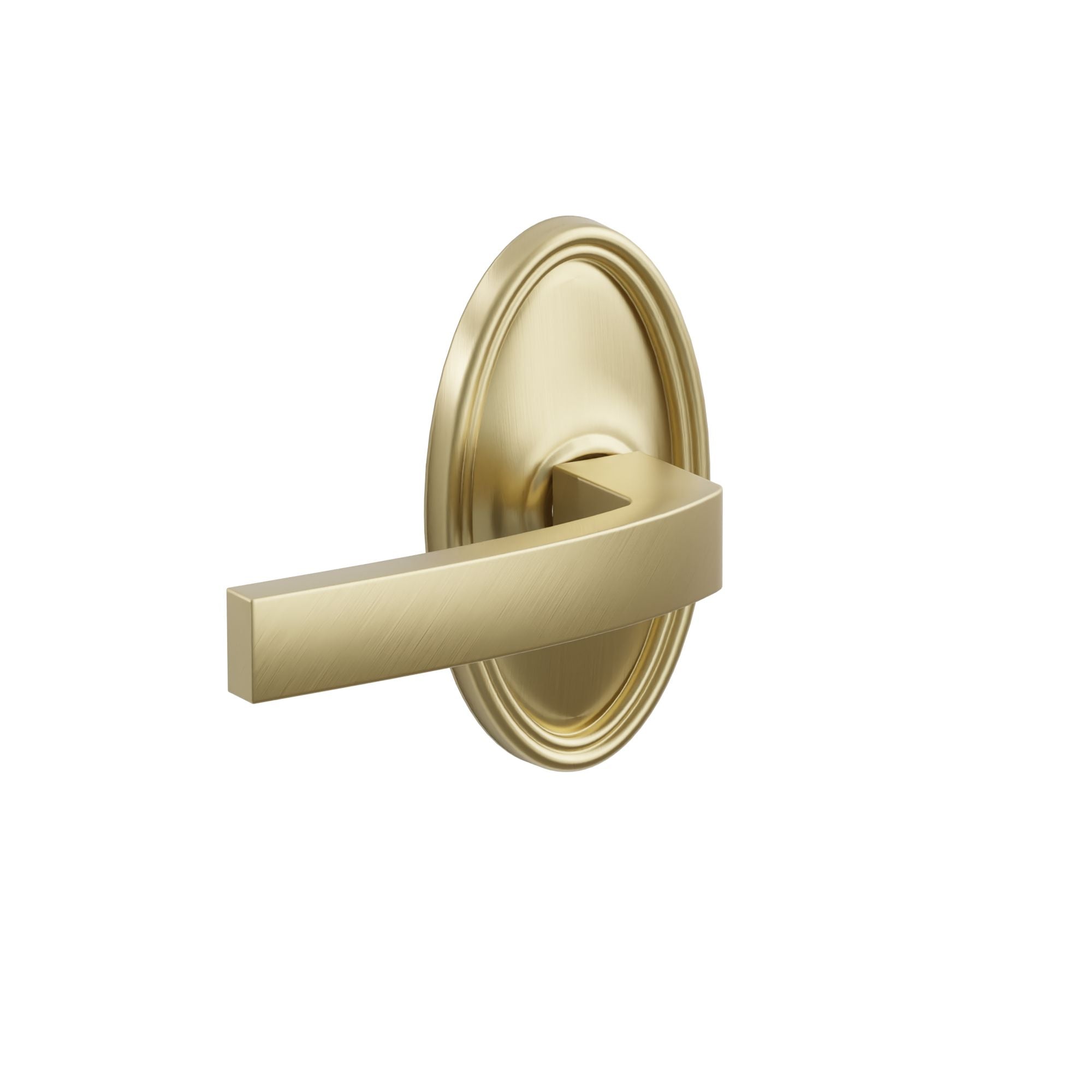 Emtek Breslin Lever Set with Oval Rosette