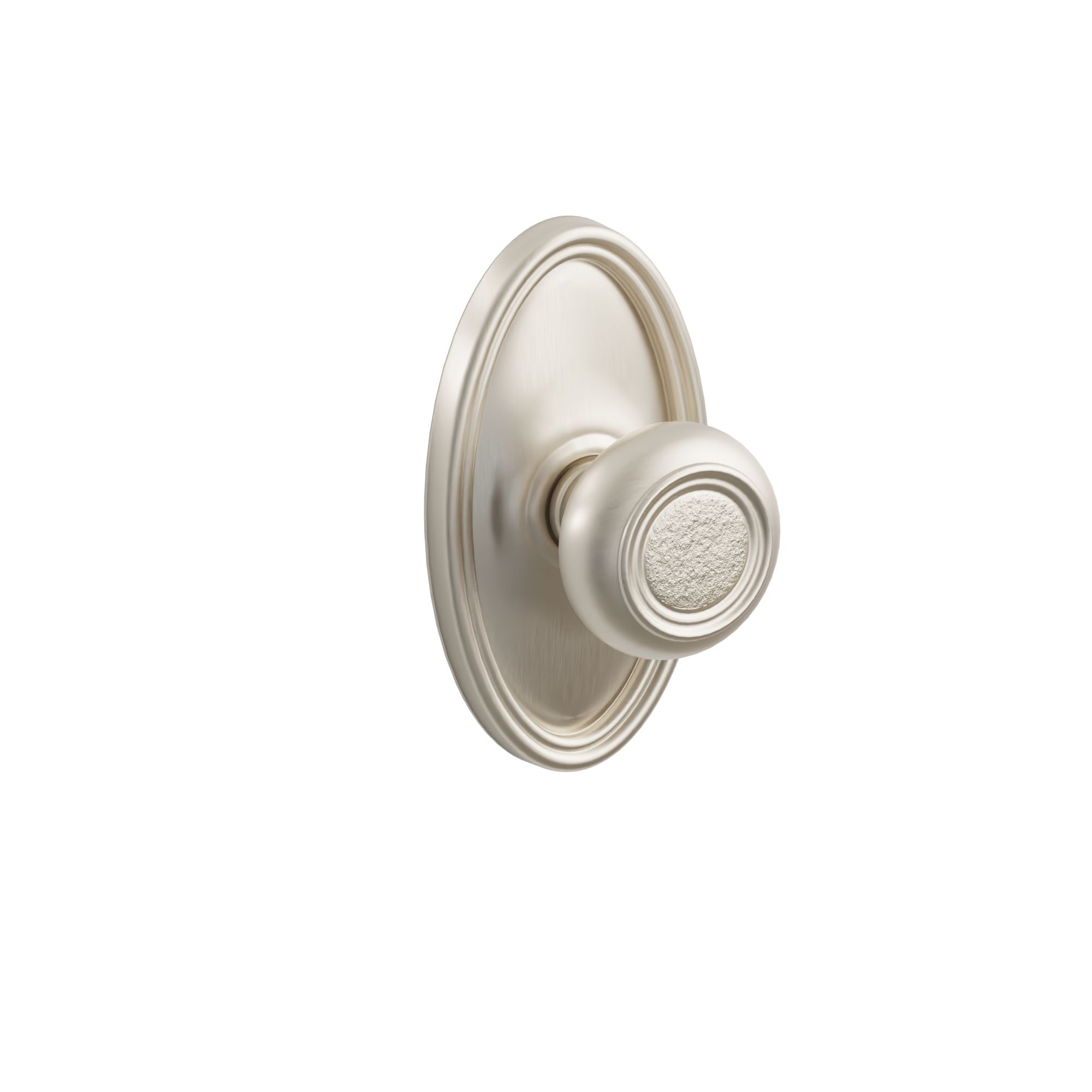 Emtek Concealed Fastener Belmont Knob Set With Oval Rosette