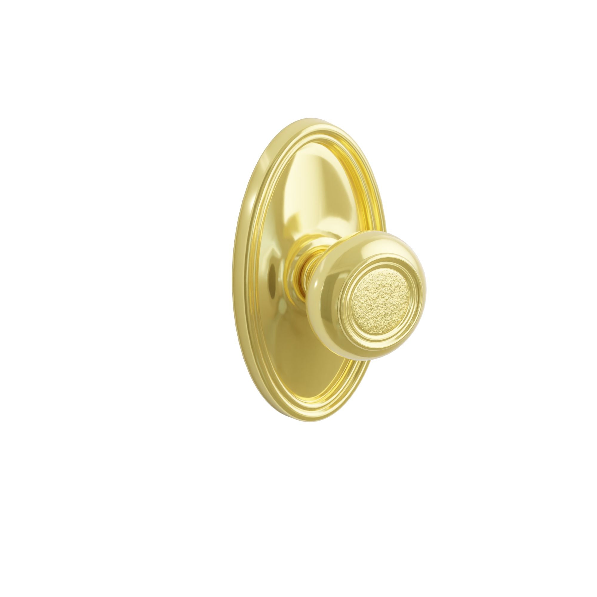 Emtek Concealed Fastener Belmont Knob Set With Oval Rosette