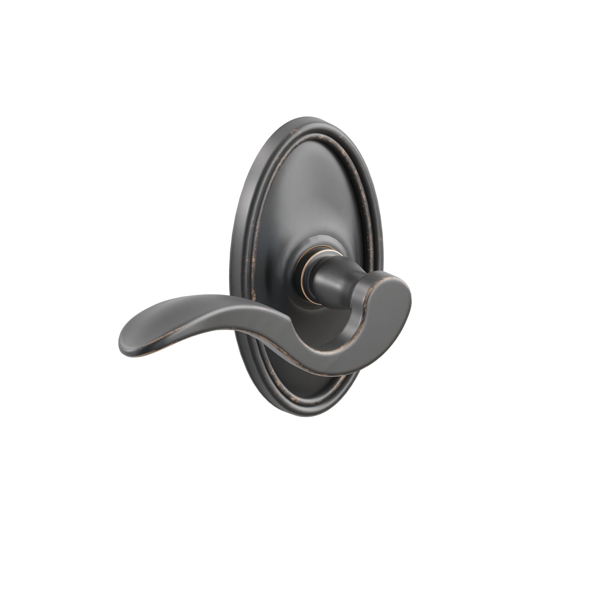 Emtek Cortina Lever Set with Oval Roestte