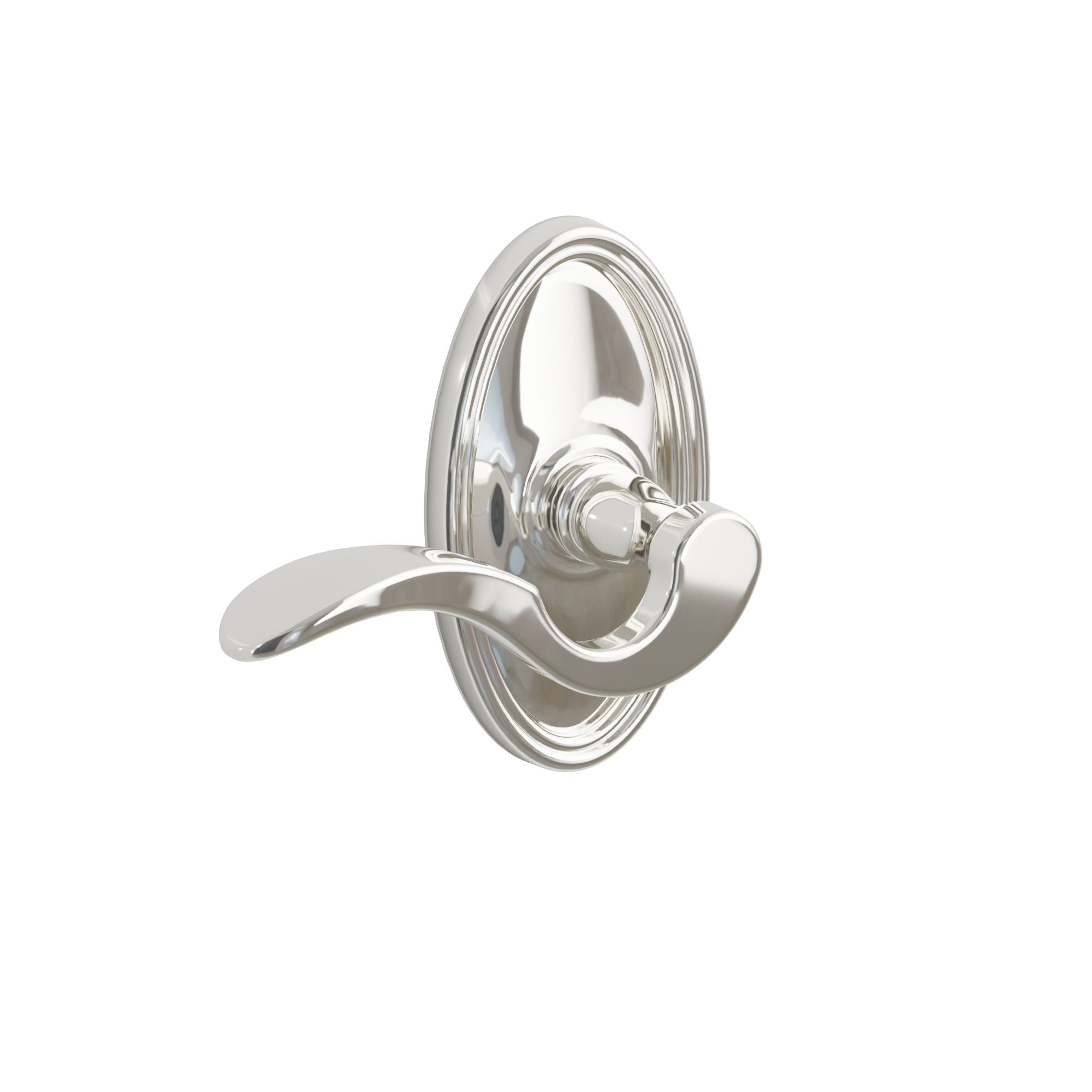 Emtek Concealed Fastener Cortina Lever Set With Oval Rosette