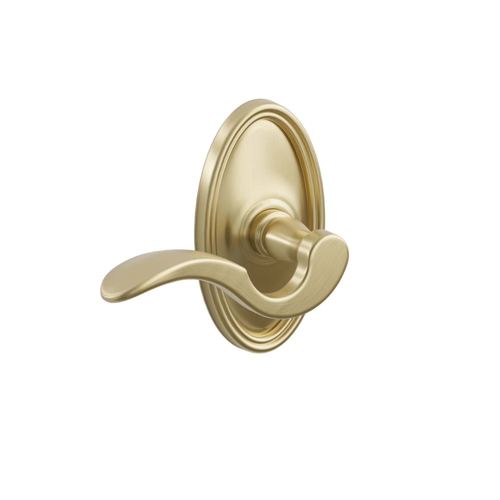 Emtek Breslin Lever Set with Oval Rosette