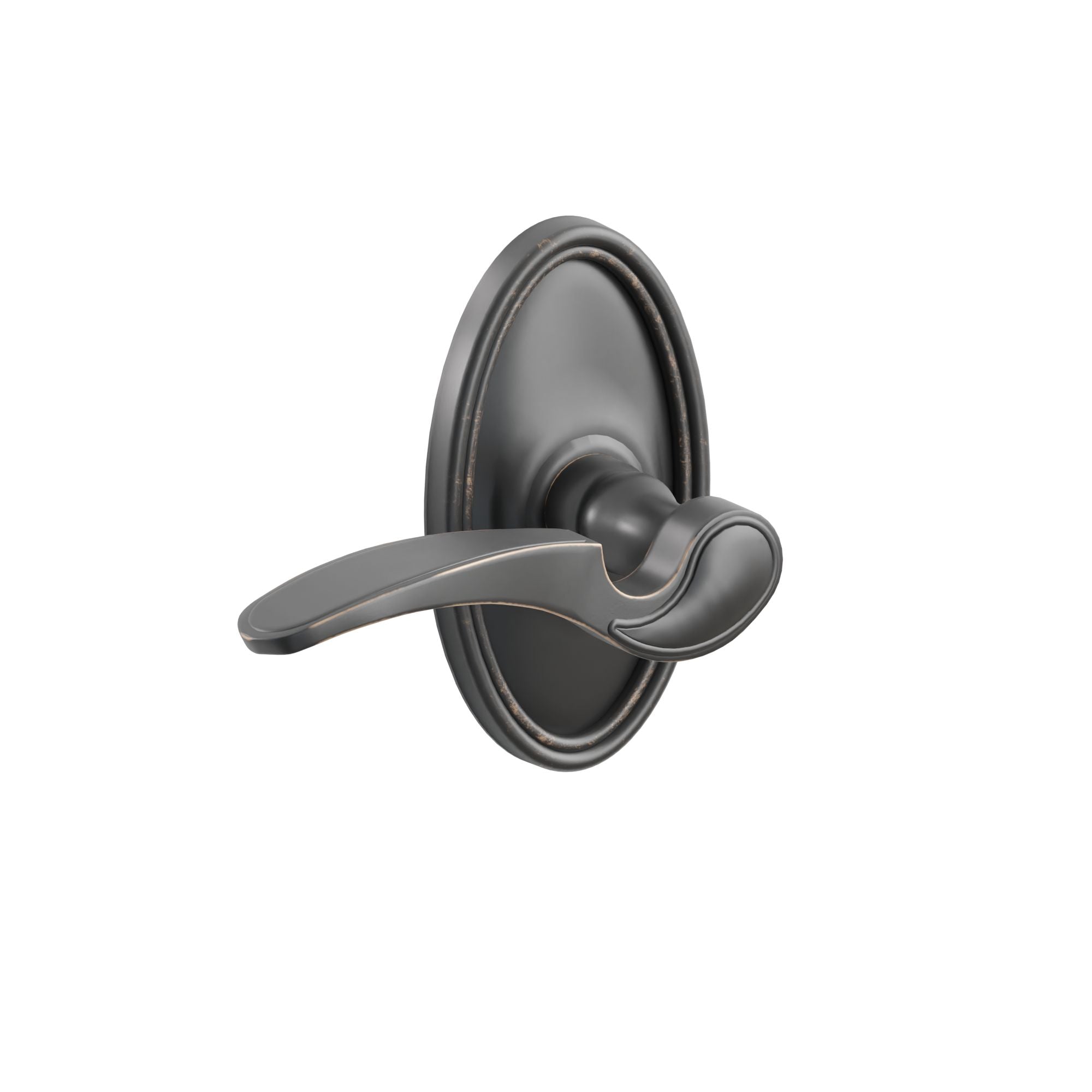 Emtek Concealed Fastener Coventry Lever Set With Oval Rosette