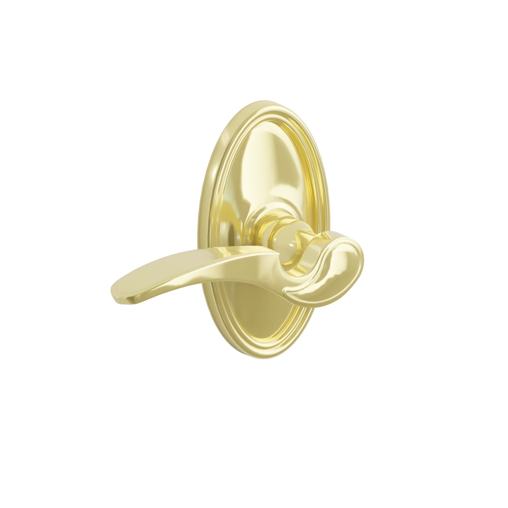 Emtek Concealed Fastener Coventry Lever Set With Oval Rosette