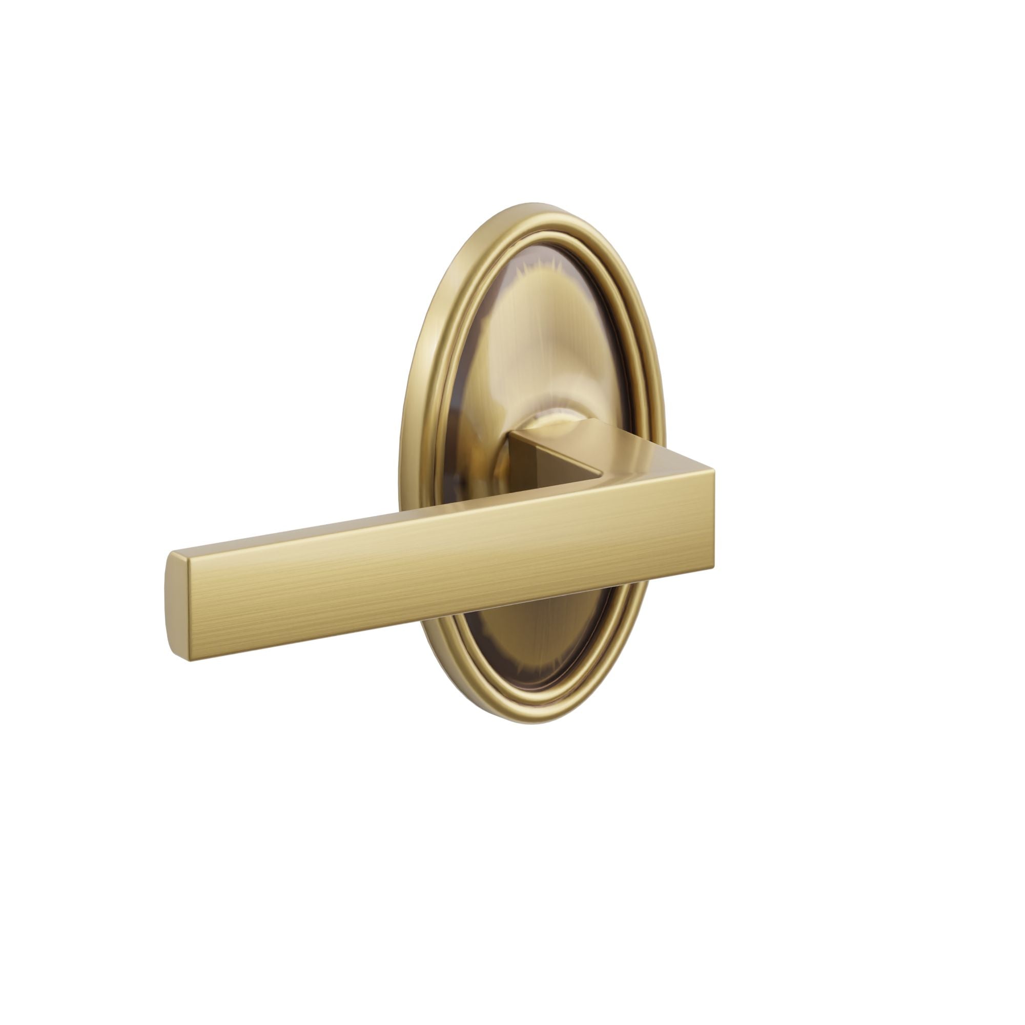 Emtek Dumont Lever Set with Oval Rosette