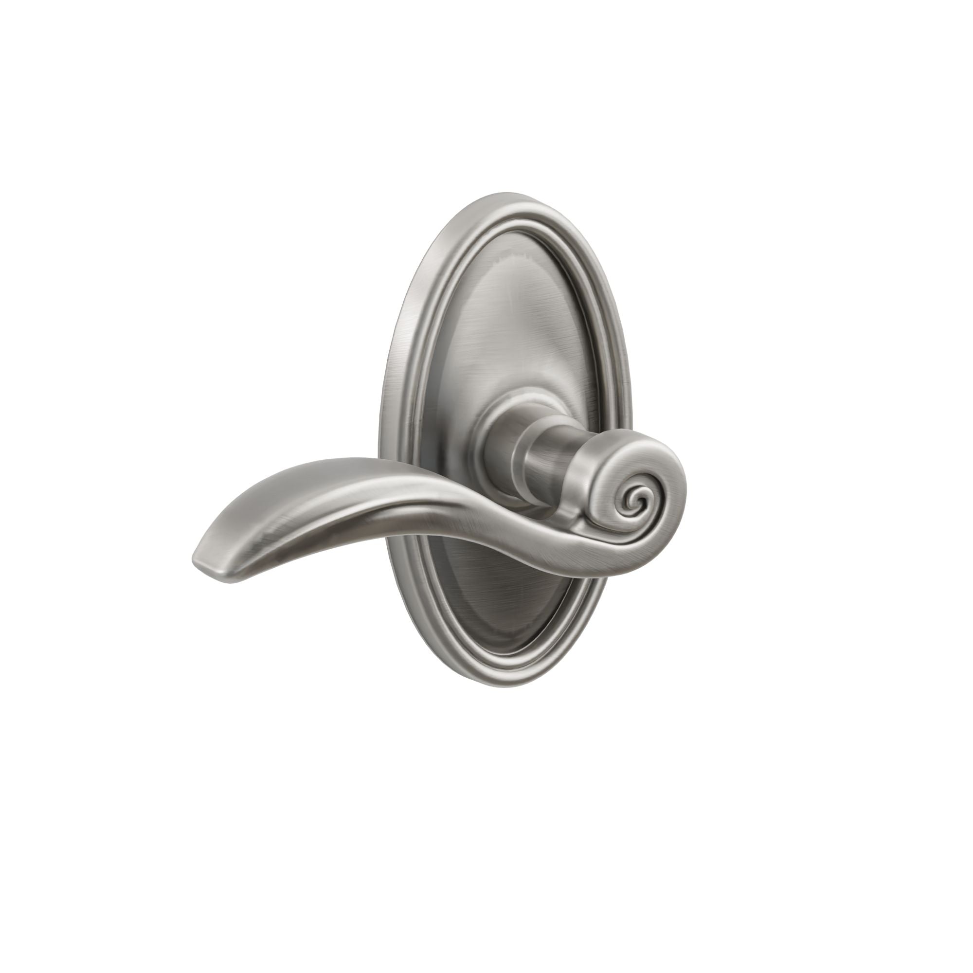 Emtek Concealed Fastener Elan Lever Set With Oval Rosette