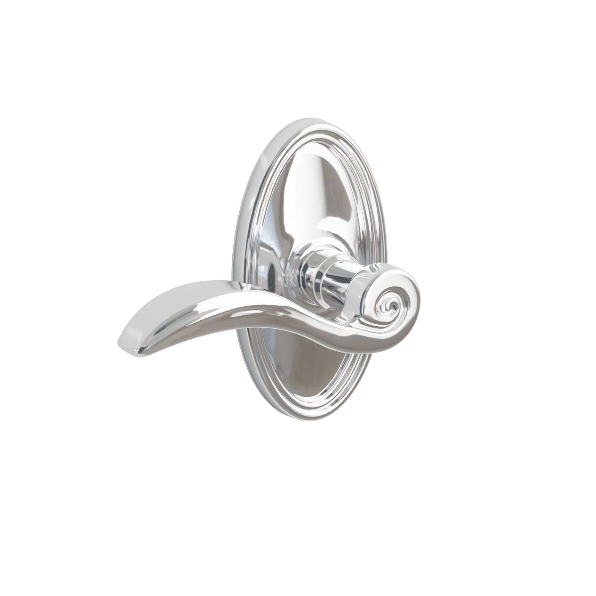 Emtek Concealed Fastener Elan Lever Set With Oval Rosette