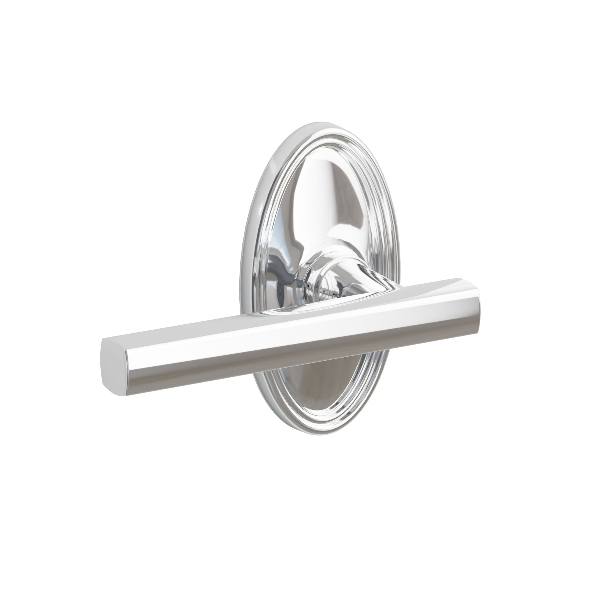 Emtek Freestone Lever Set with Oval Rosette