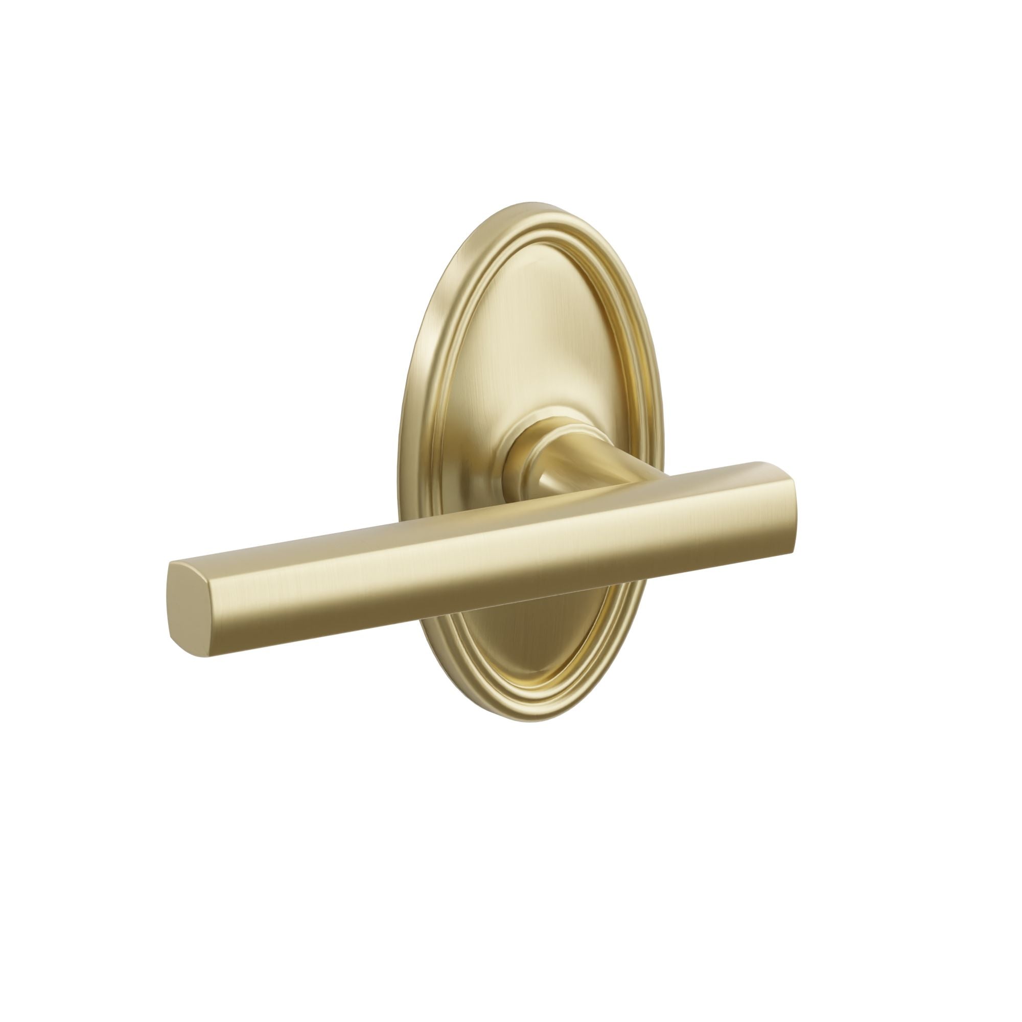 Emtek Freestone Lever Set with Oval Rosette