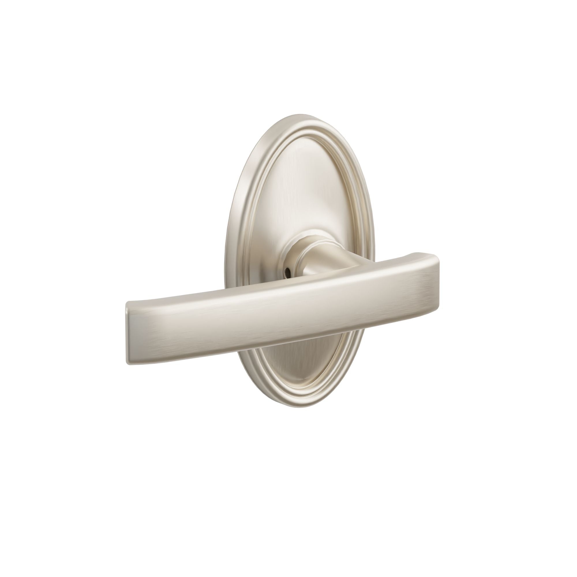 Emtek Concealed Fastener Geneva Lever Set With Oval Rosette