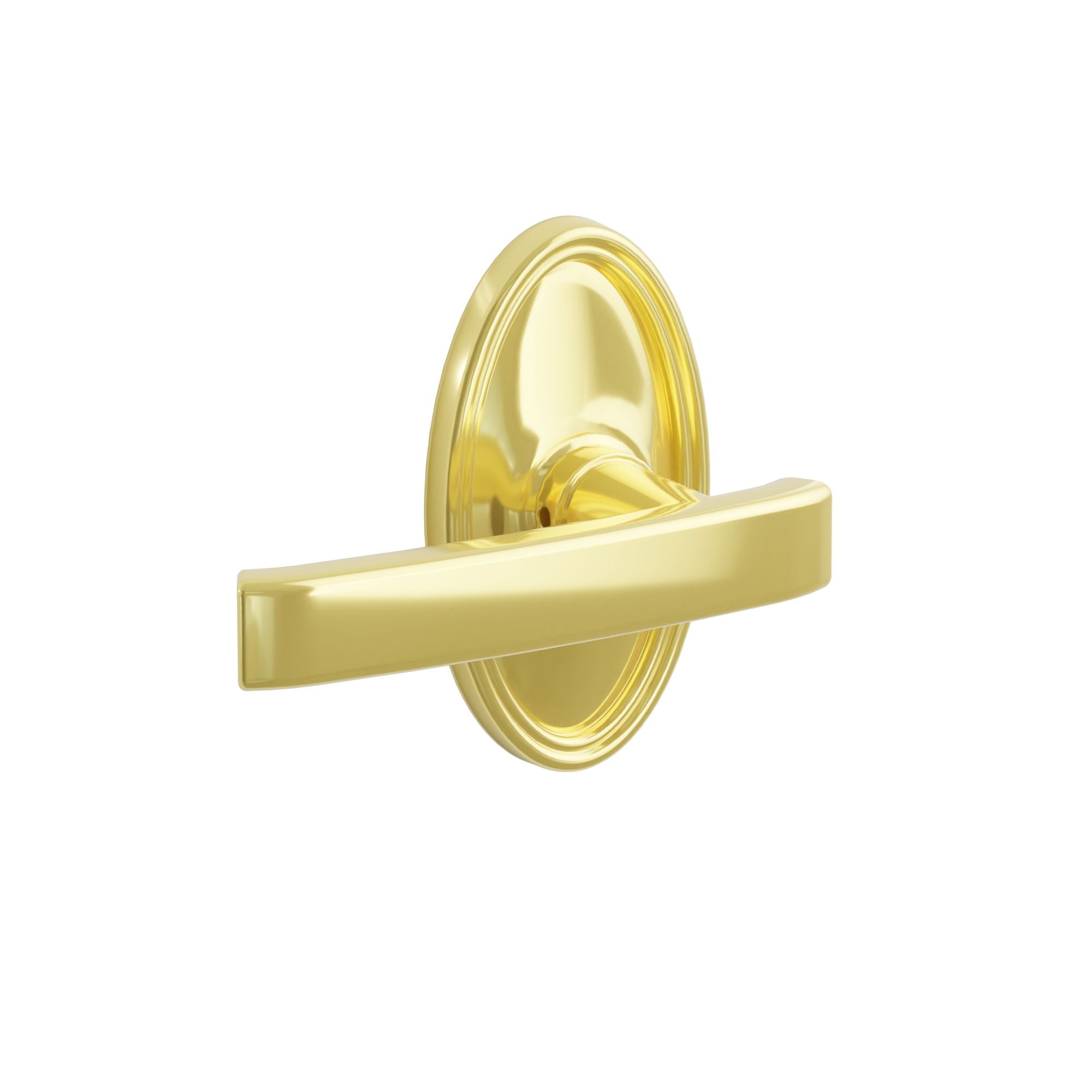 Emtek Geneva Lever Set with Oval Rosette