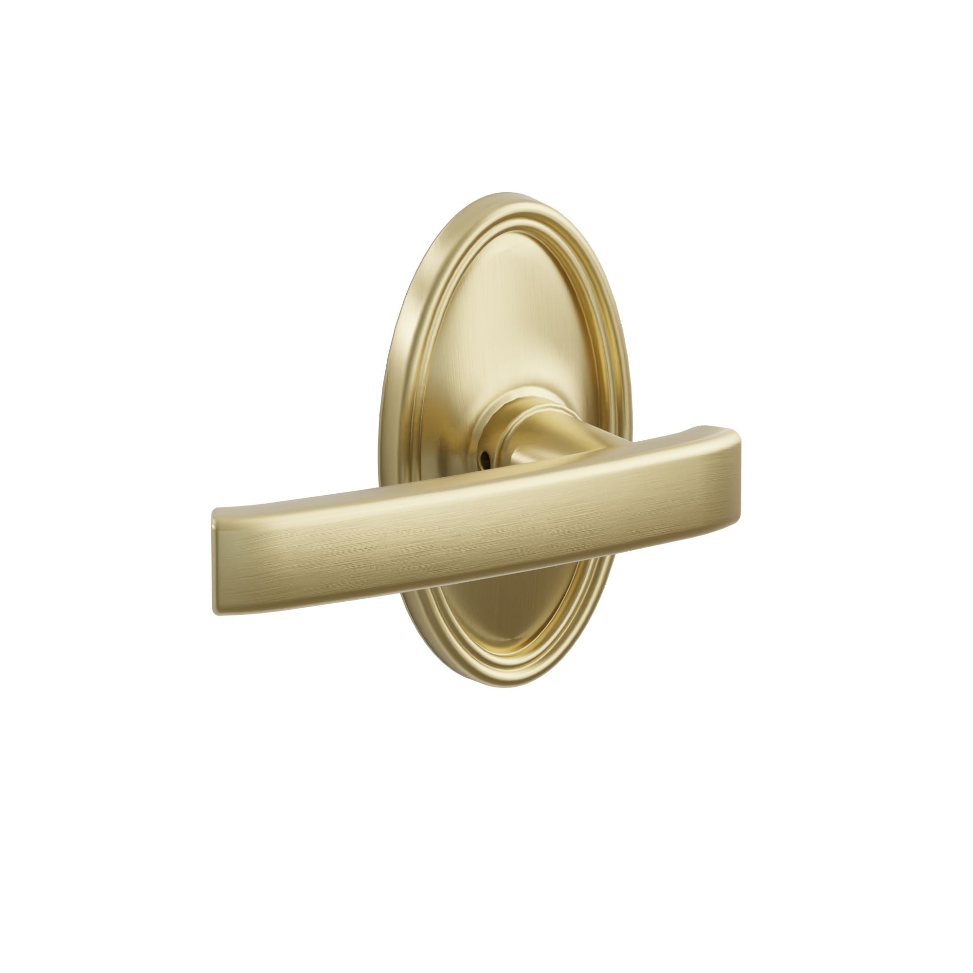 Emtek Freestone Lever Set with Oval Rosette