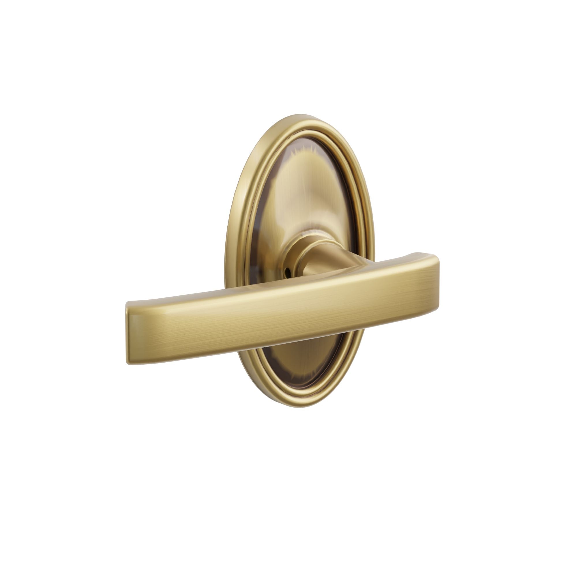 Emtek Freestone Lever Set with Oval Rosette