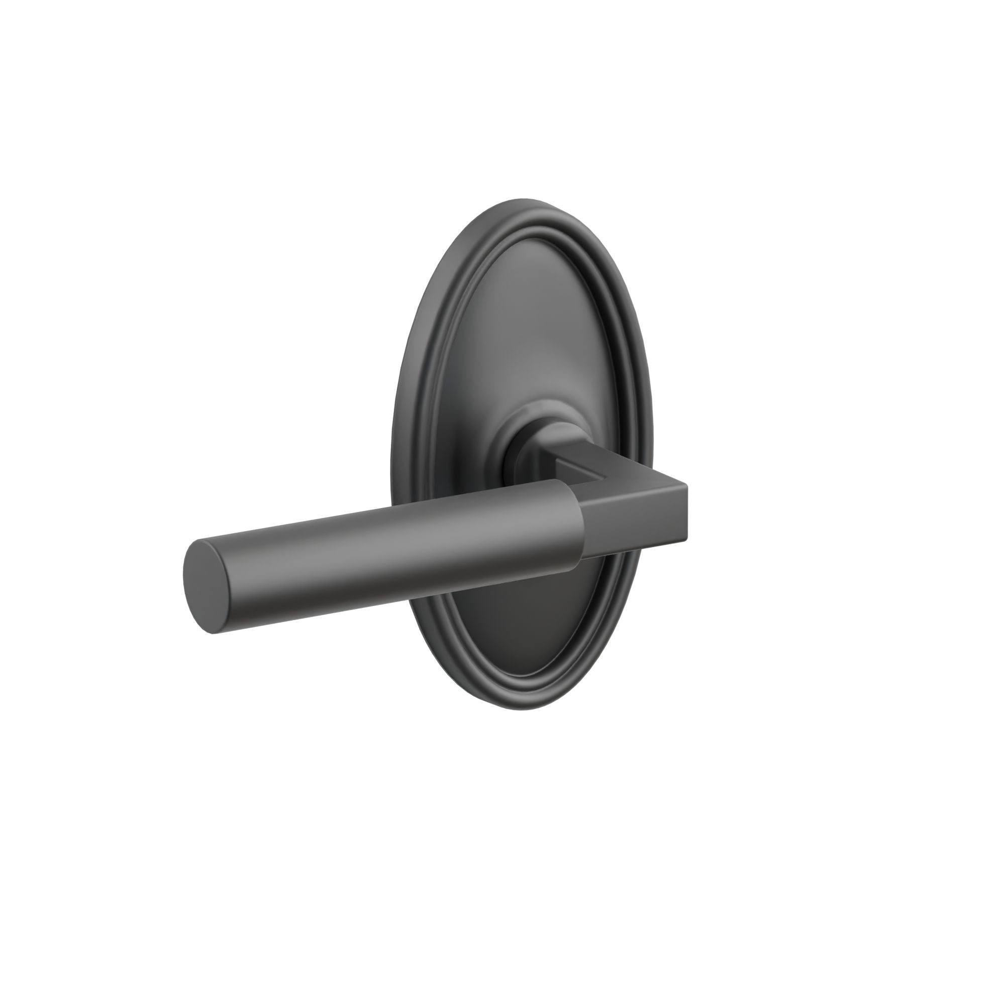 Emtek Concealed Fastener Hercules Lever Set With Oval Rosette