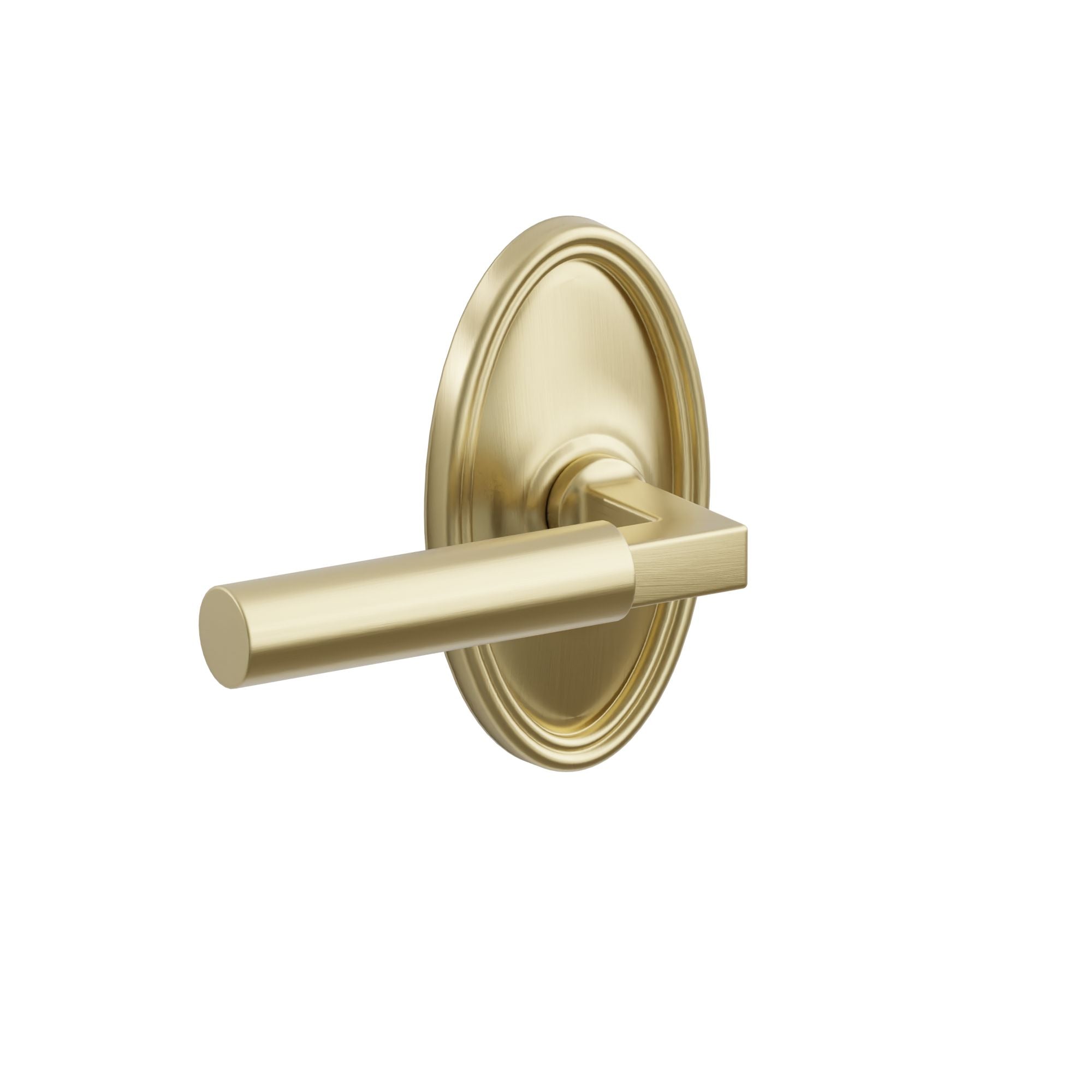 Emtek Geneva Lever Set with Oval Rosette