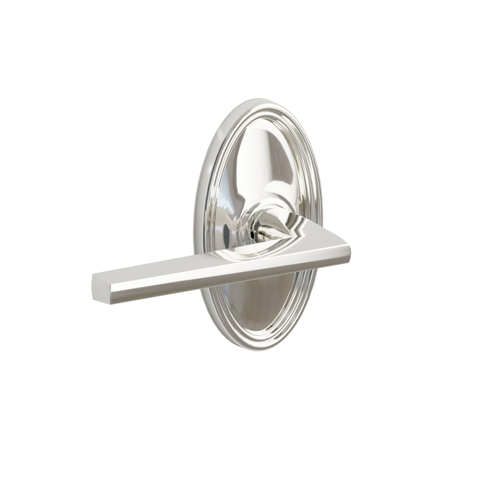 Emtek Hercules Lever Set with Oval Rosette