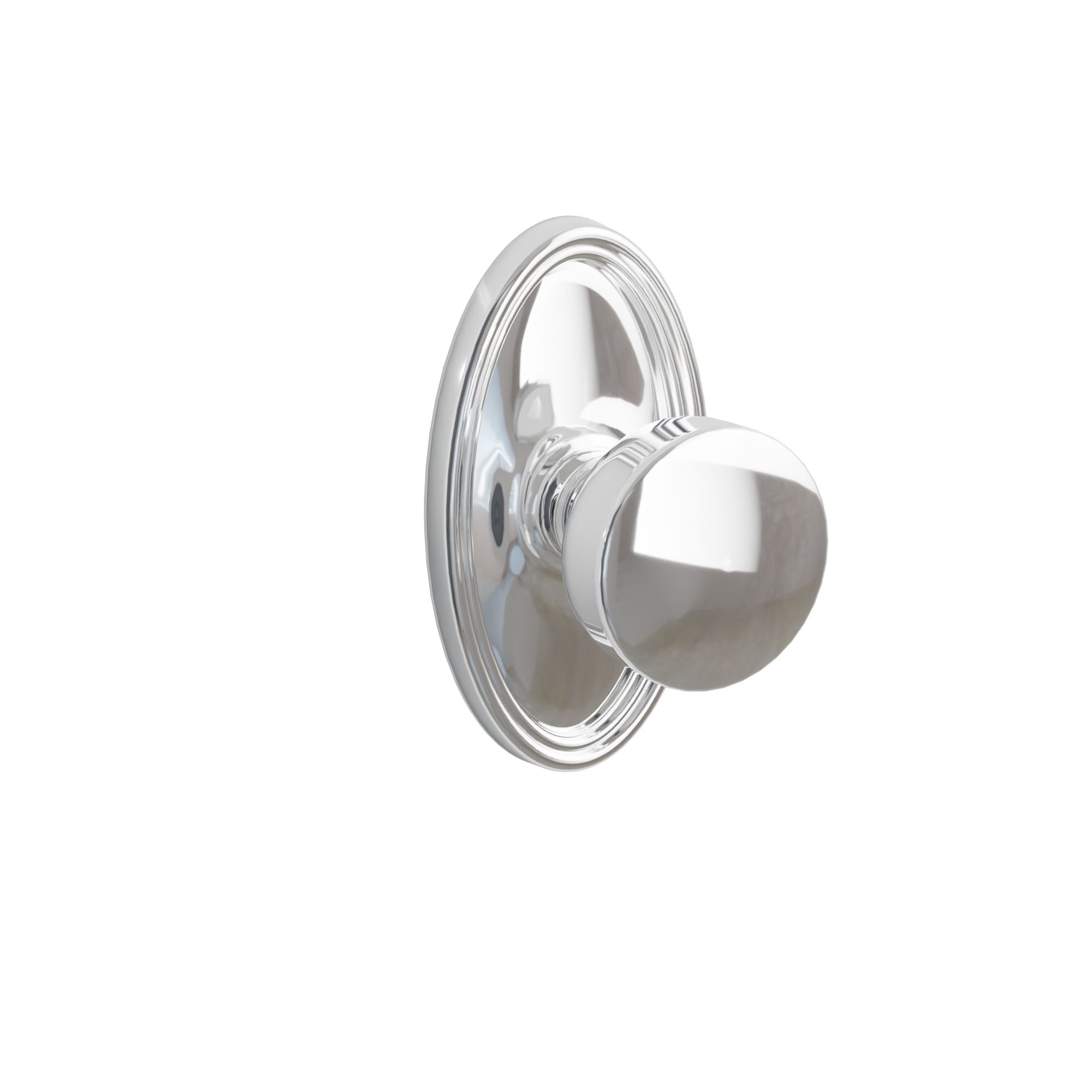 Emtek Laurent Knob Set with Oval Rosette