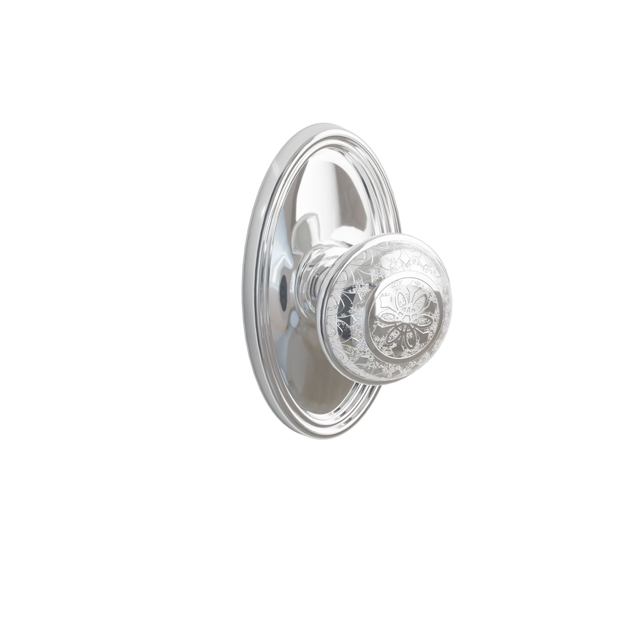 Emtek Lancaster Knob Set with Oval Rosette