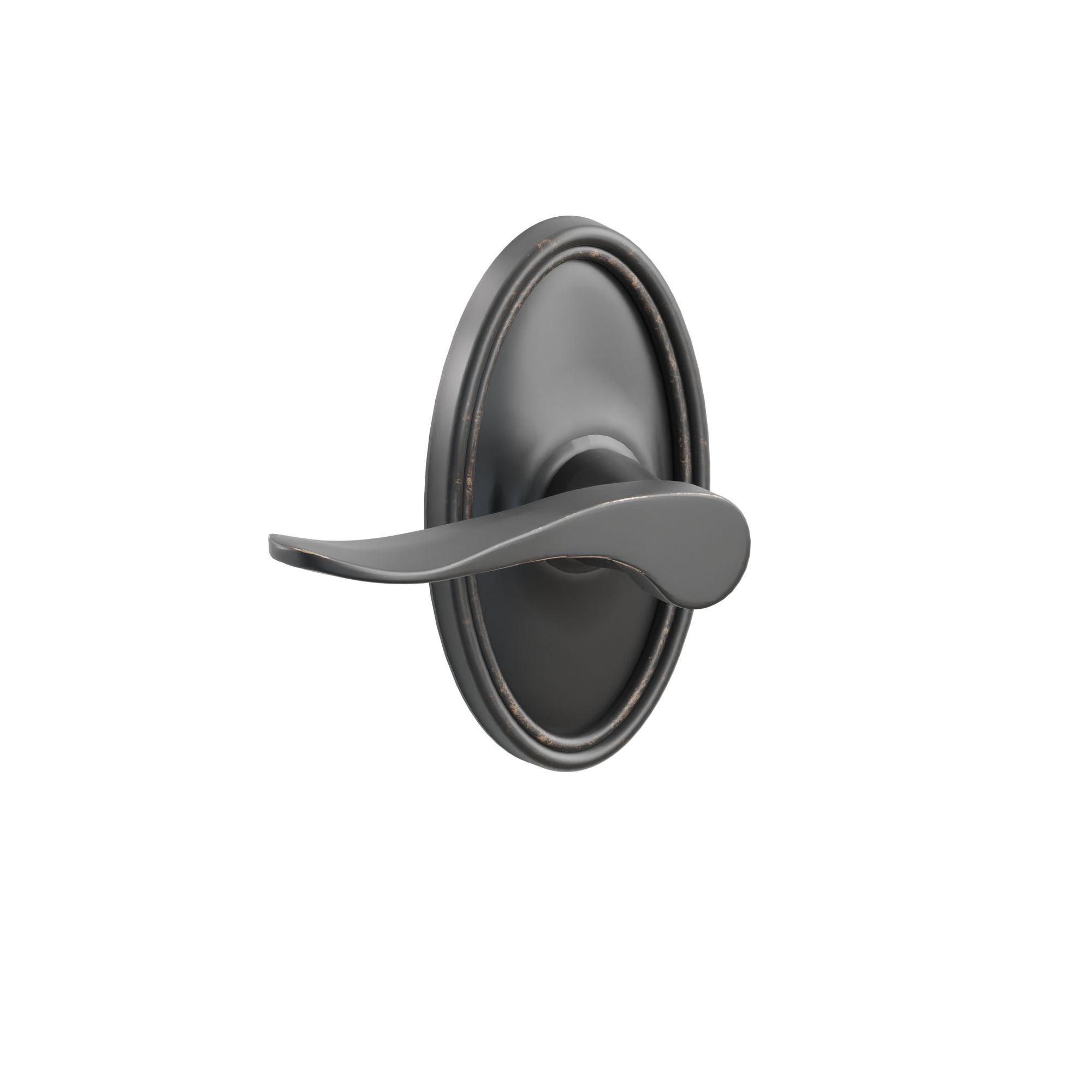 Emtek Concealed Fastener Luzern Lever Set With Oval Rosette