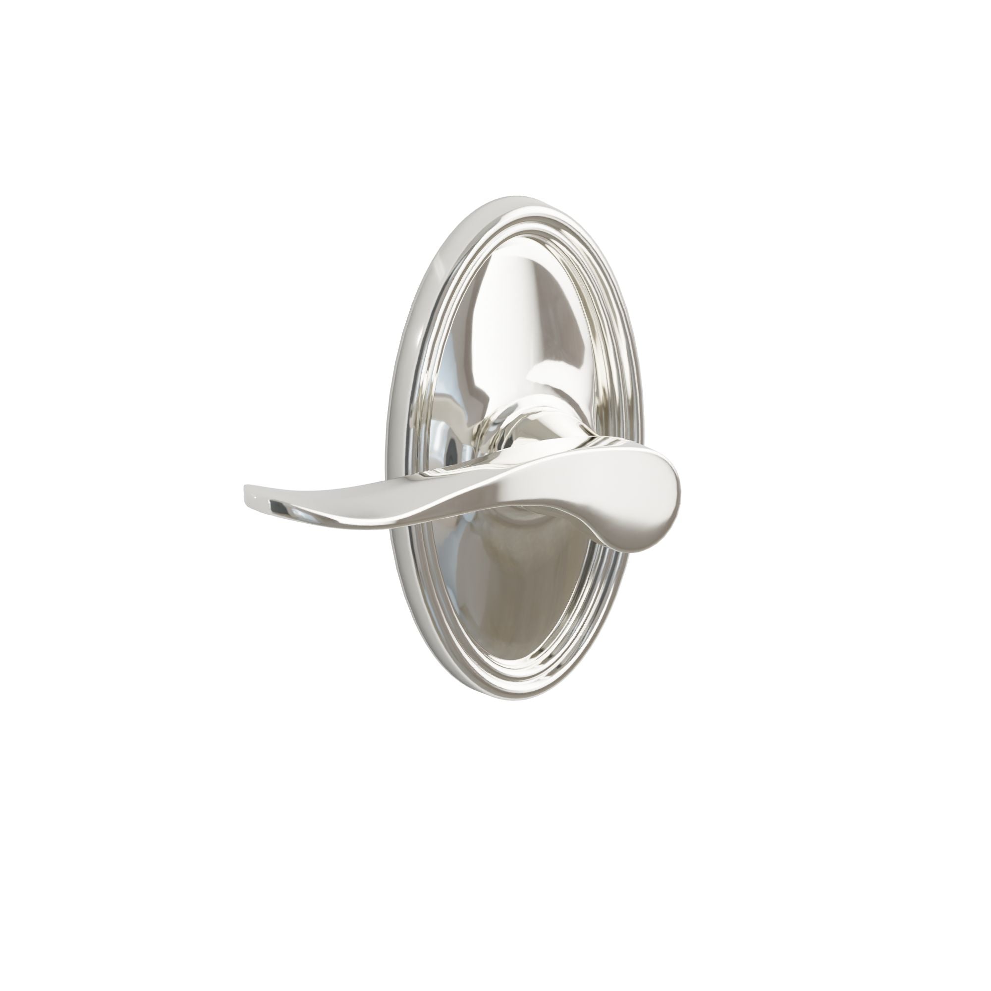 Emtek Concealed Fastener Luzern Lever Set With Oval Rosette