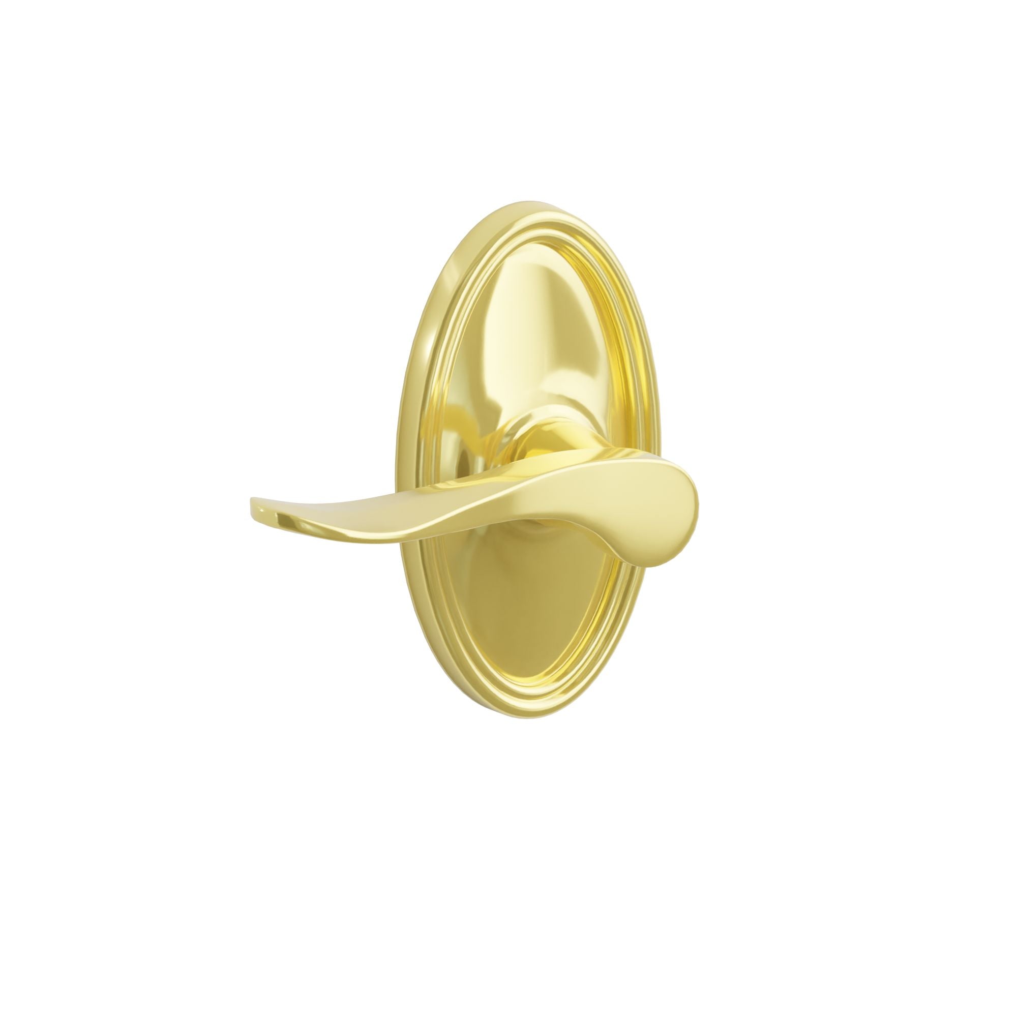 Emtek Concealed Fastener Luzern Lever Set With Oval Rosette