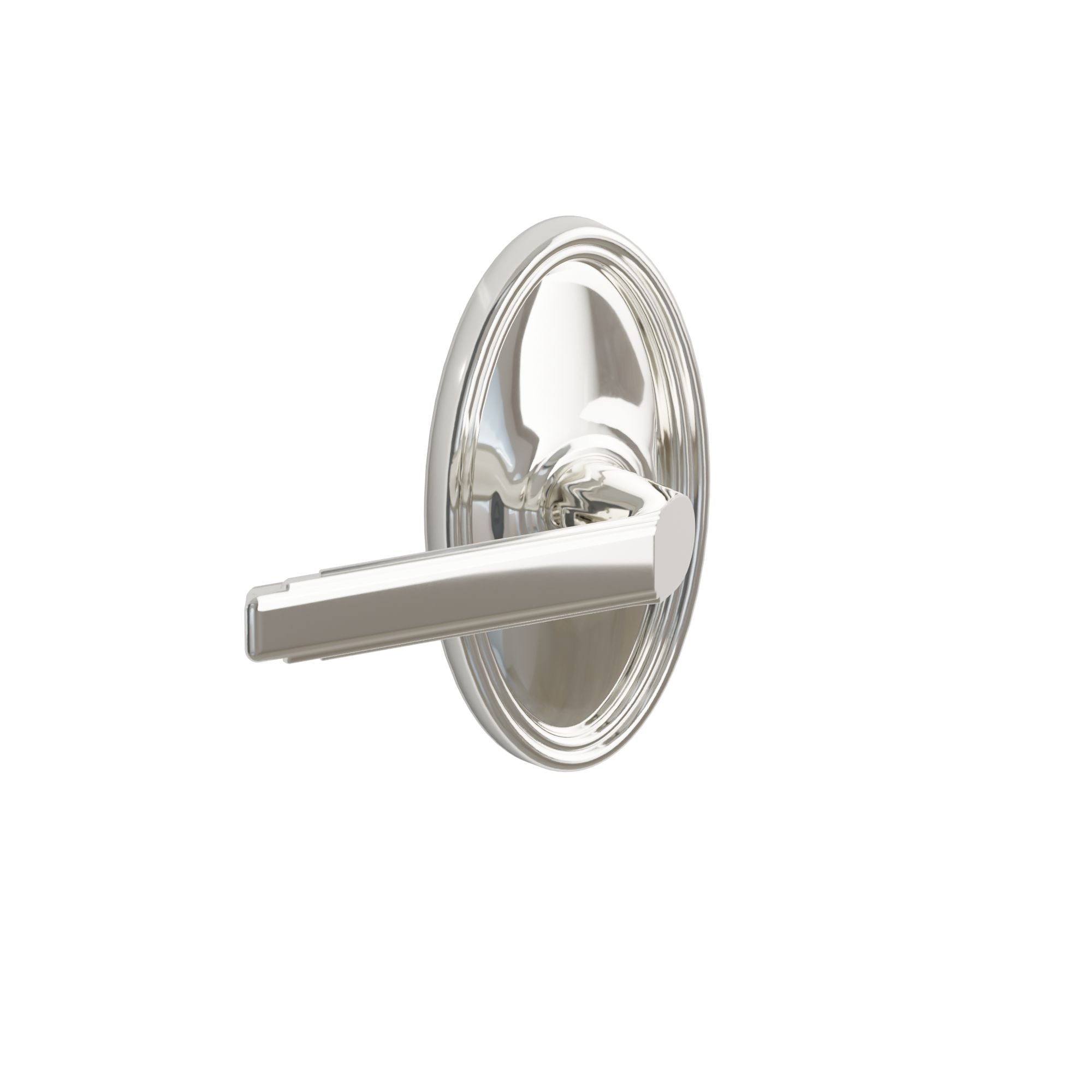 Emtek Concealed Fastener Milano Lever Set With Oval Rosette