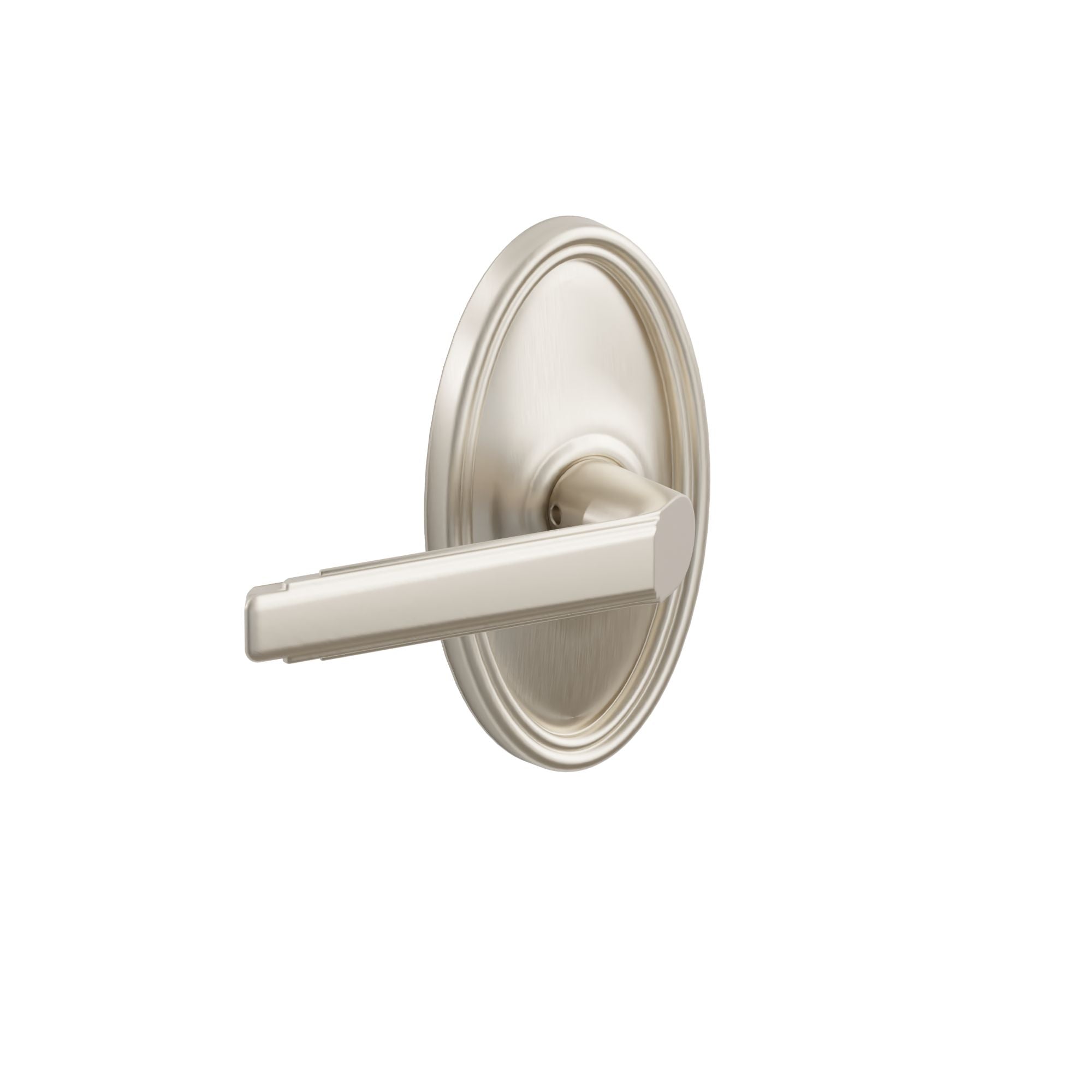 Emtek Concealed Fastener Milano Lever Set With Oval Rosette