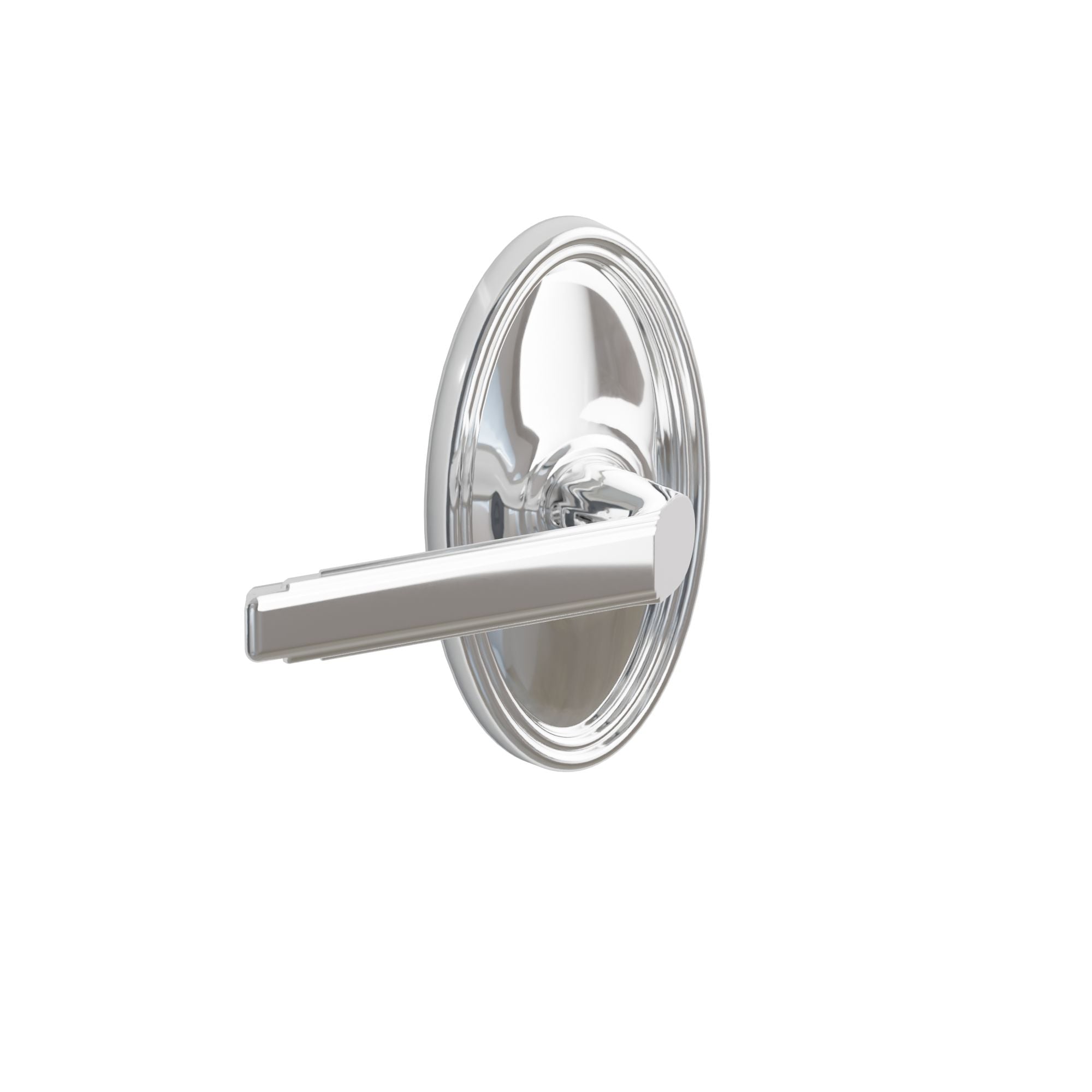 Emtek Concealed Fastener Milano Lever Set With Oval Rosette