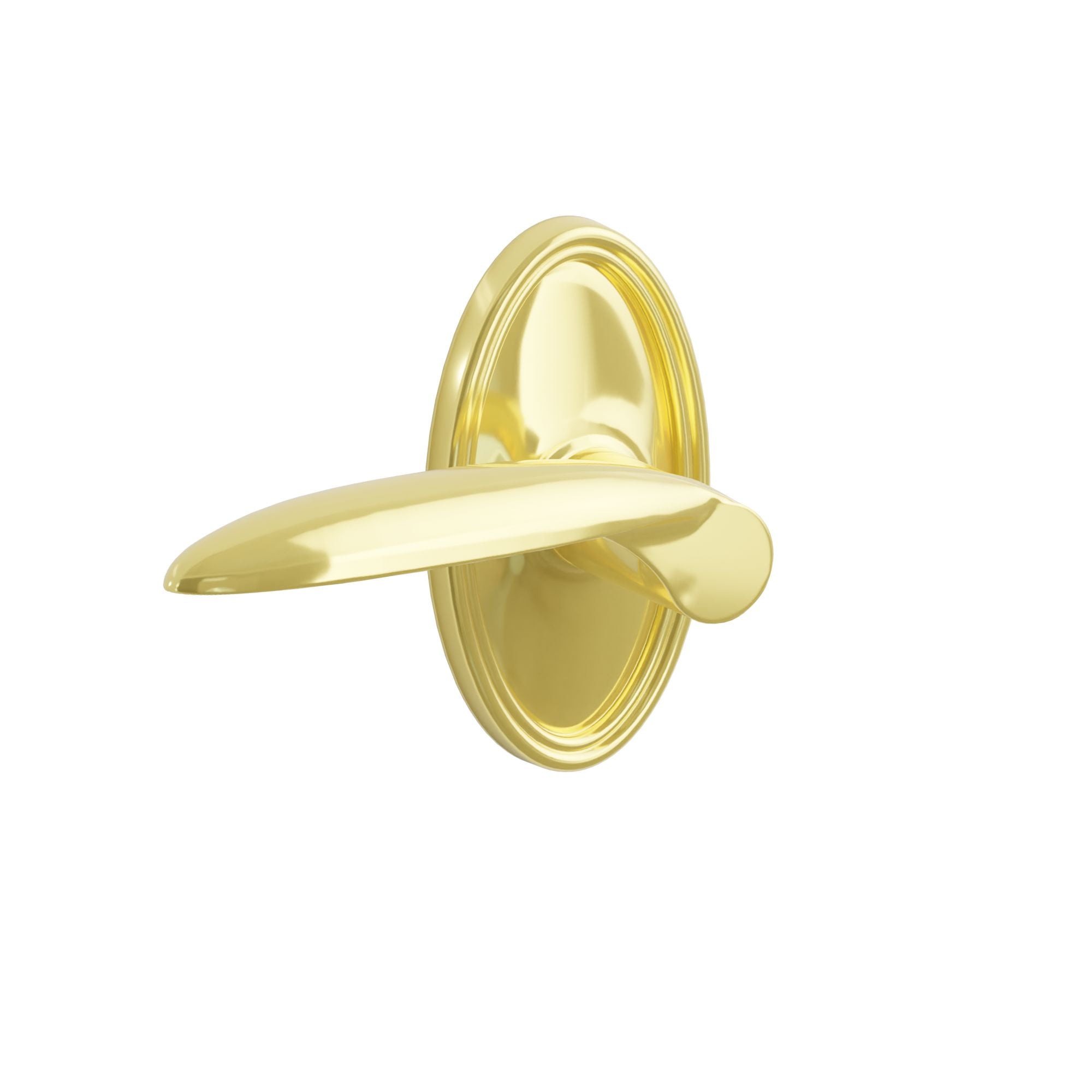 Emtek Mercury Lever Set with Oval Rosette