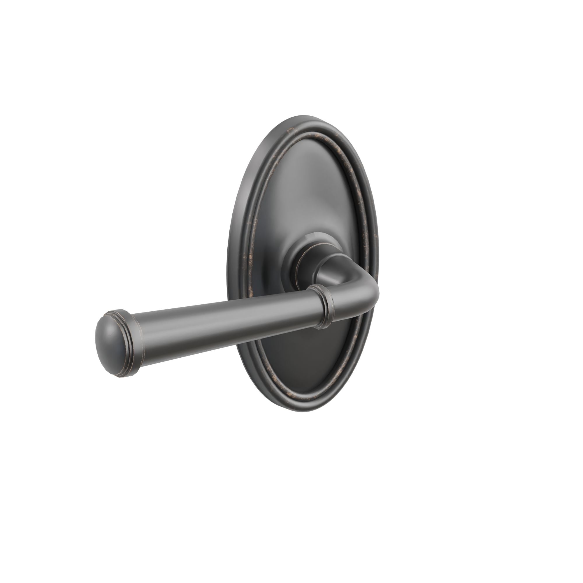 Emtek Merrimack Lever Set with Oval Roestte