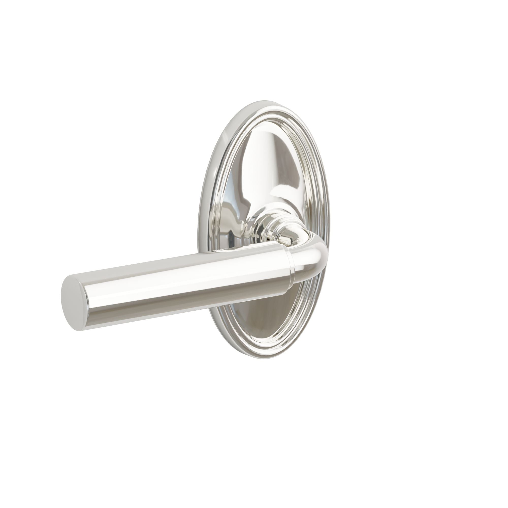 Emtek Concealed Fastener Manning Lever Set With Oval Rosette