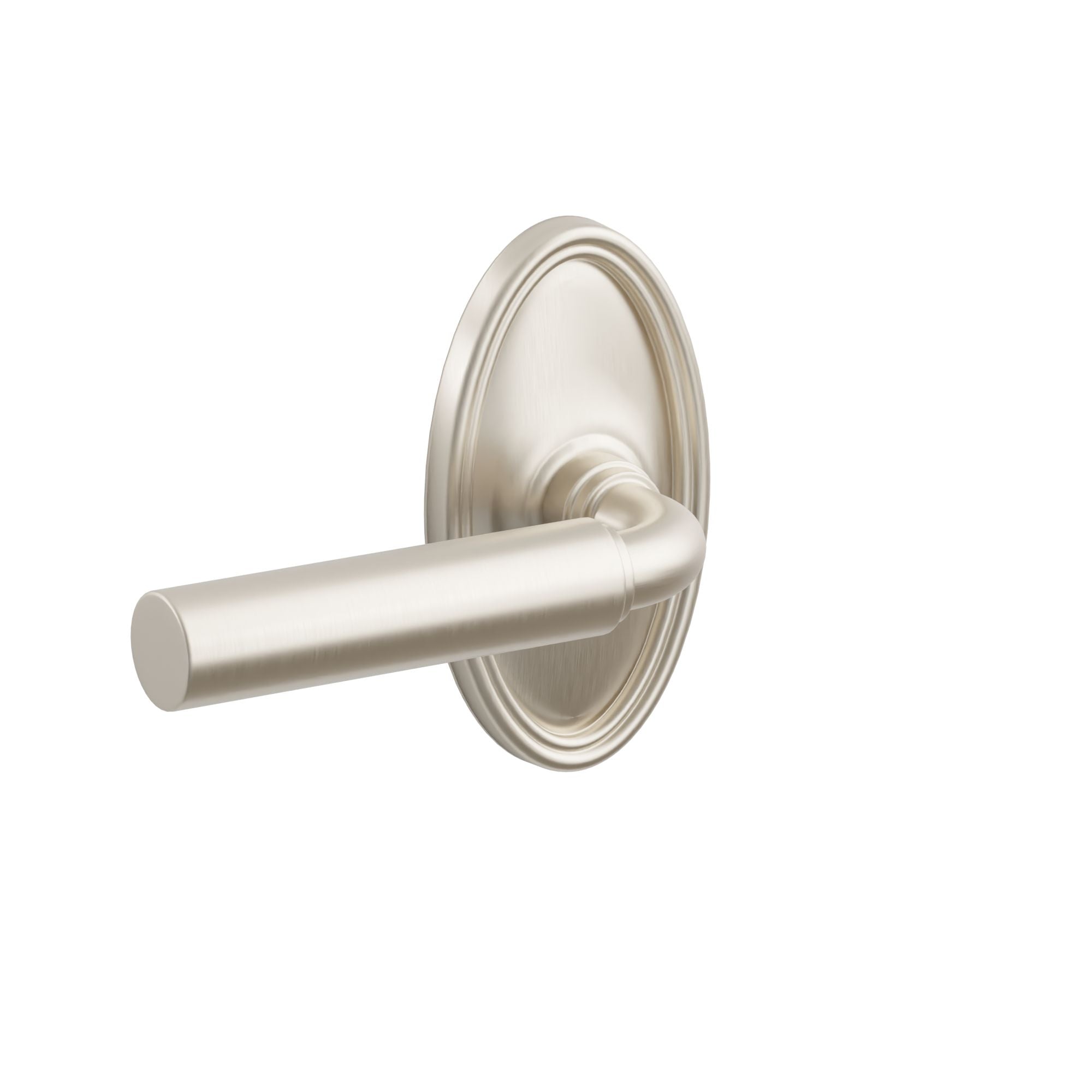 Emtek Concealed Fastener Manning Lever Set With Oval Rosette