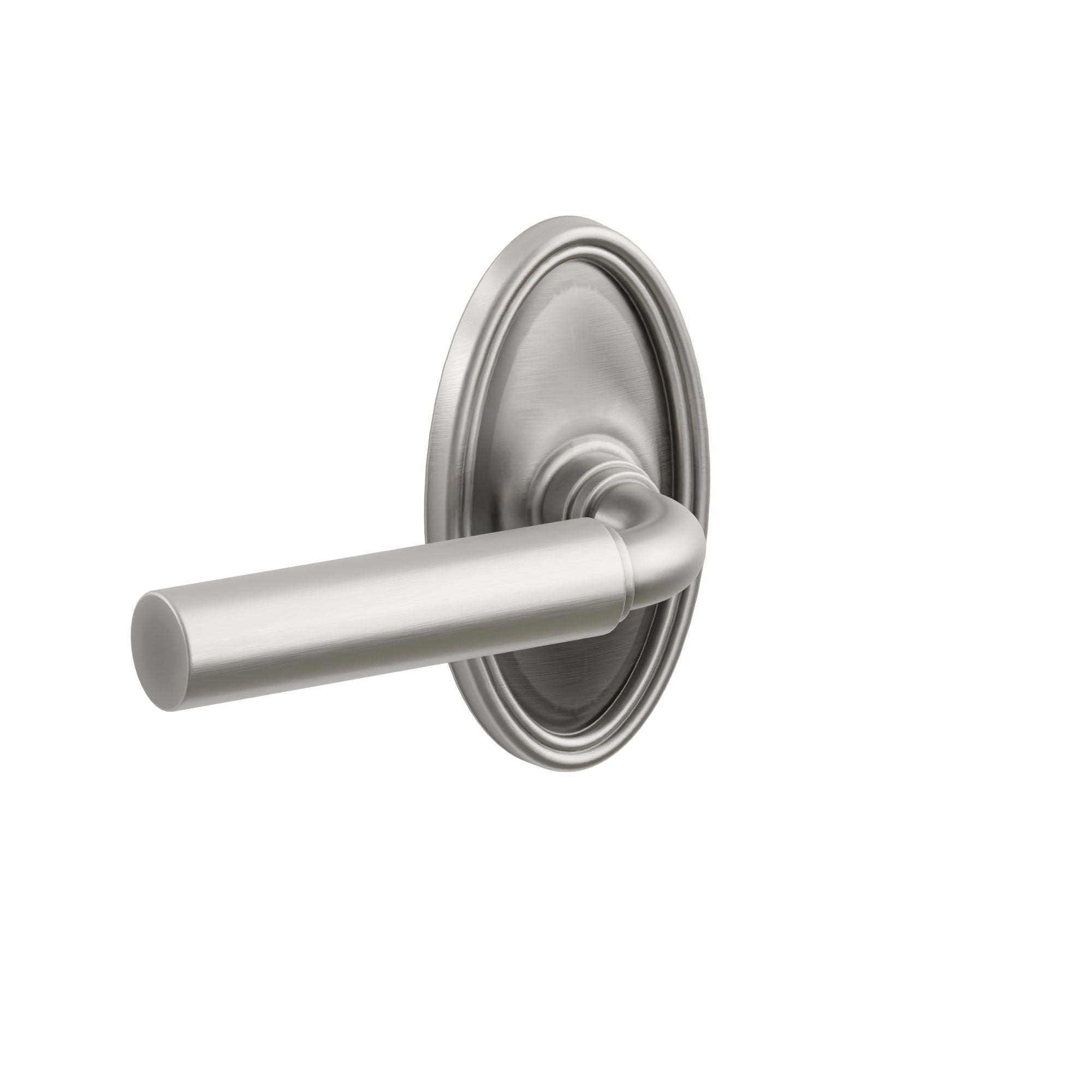 Emtek Concealed Fastener Manning Lever Set With Oval Rosette