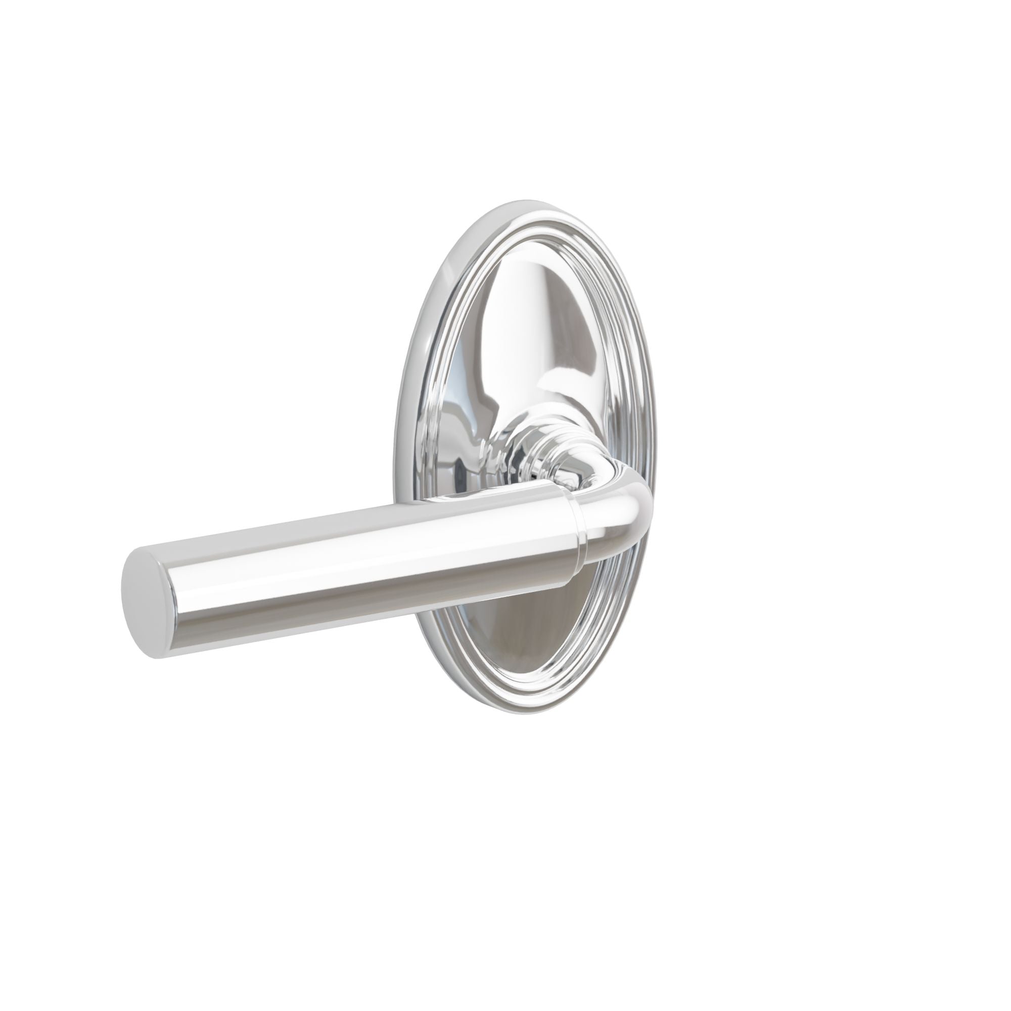 Emtek Concealed Fastener Manning Lever Set With Oval Rosette