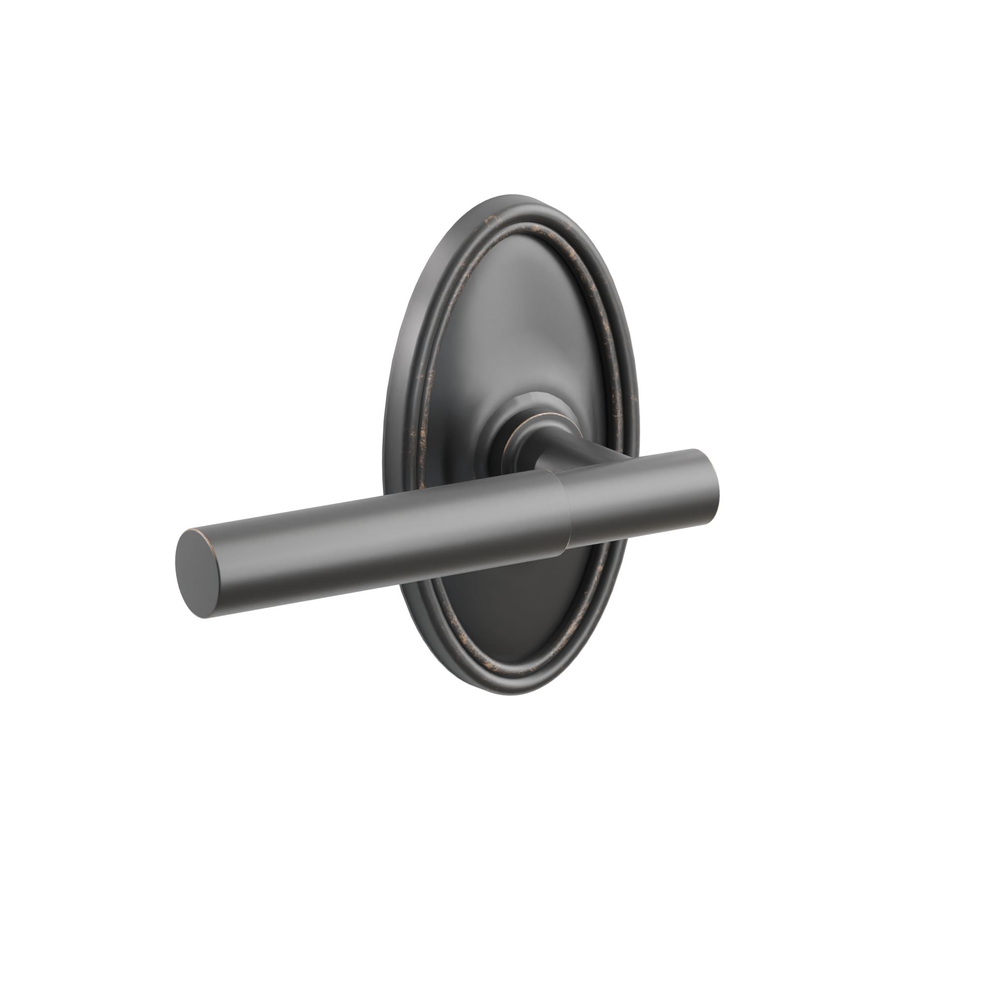 Emtek Concealed Fastener Myles Lever Set With Oval Rosette