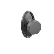 Emtek Octagon Knob Set with Oval Rosette