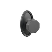 Emtek Concealed Fastener Octagon Knob Set With Oval Rosette