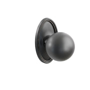 Emtek Orb Knob Set with Oval Rosette