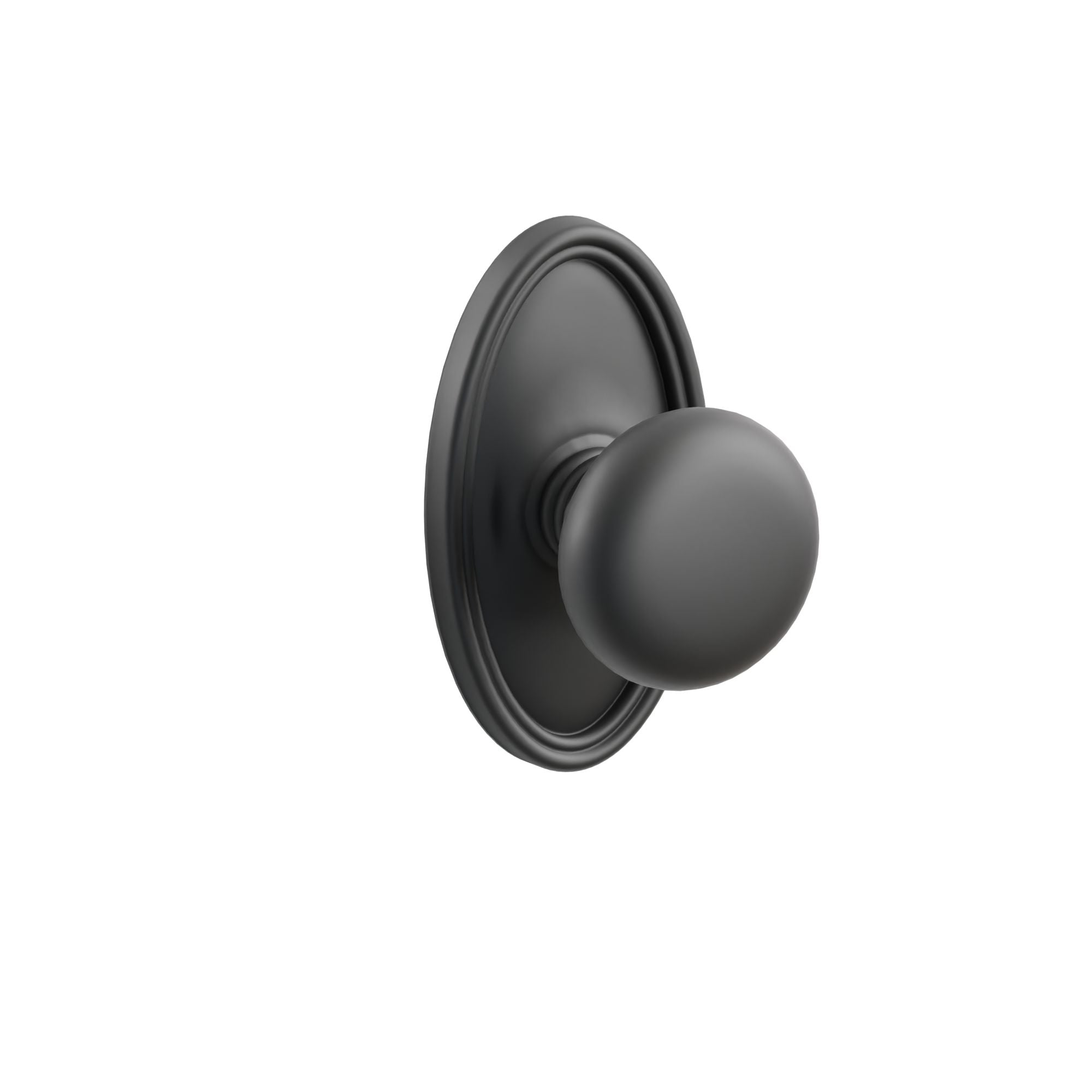 Emtek Concealed Fastener Providence Knob Set With Oval Rosette