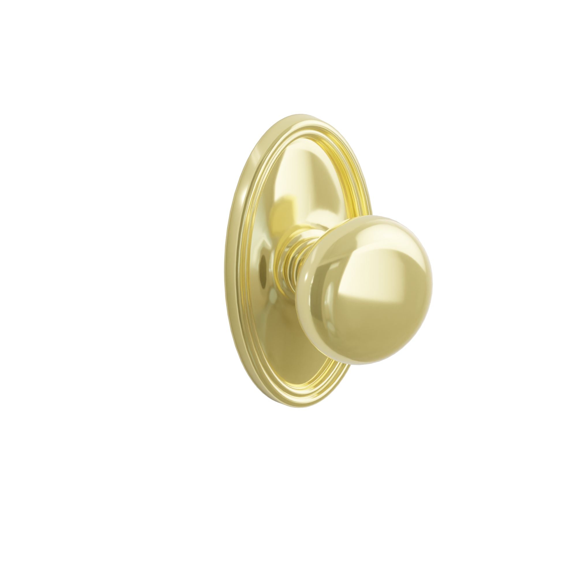 Emtek Concealed Fastener Providence Knob Set With Oval Rosette