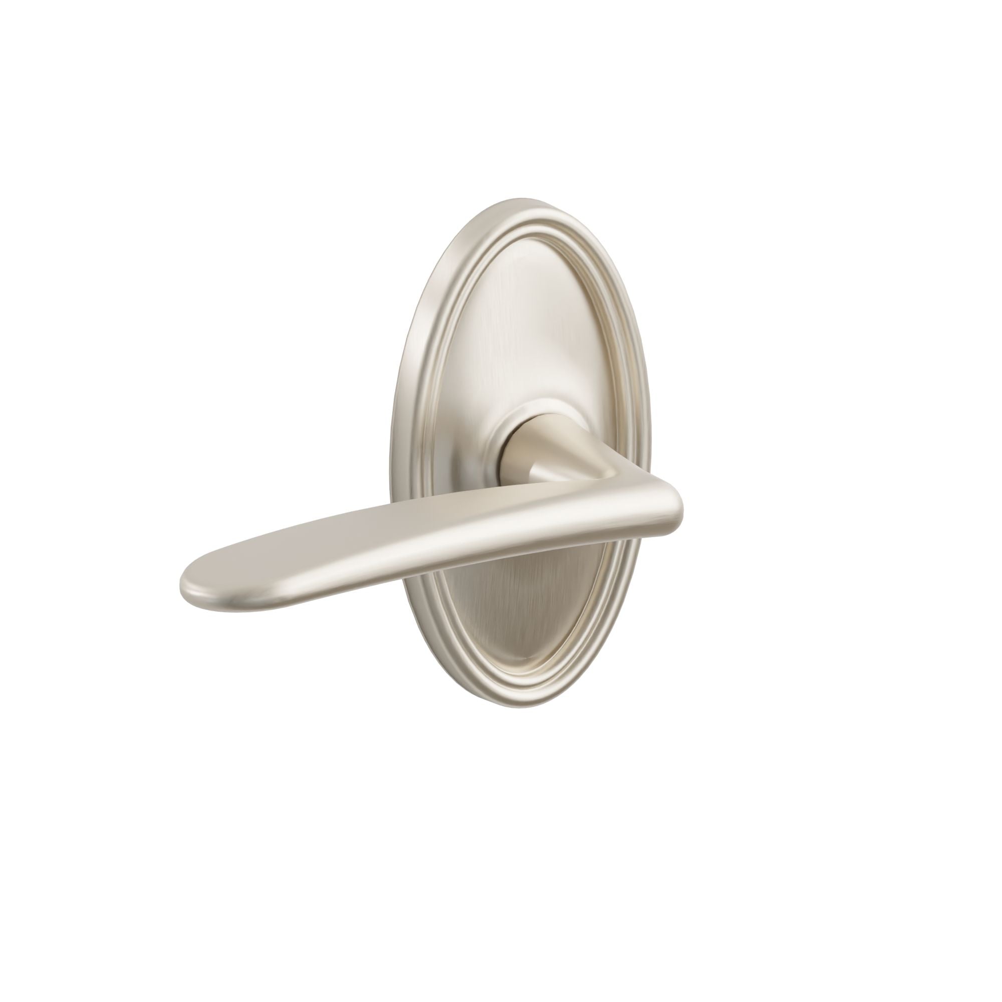 Emtek Poseidon Lever Set with Oval Rosette