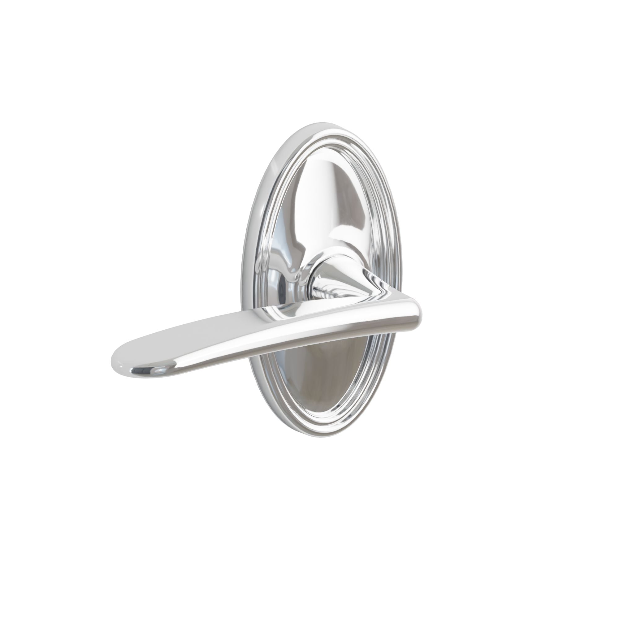 Emtek Poseidon Lever Set with Oval Rosette