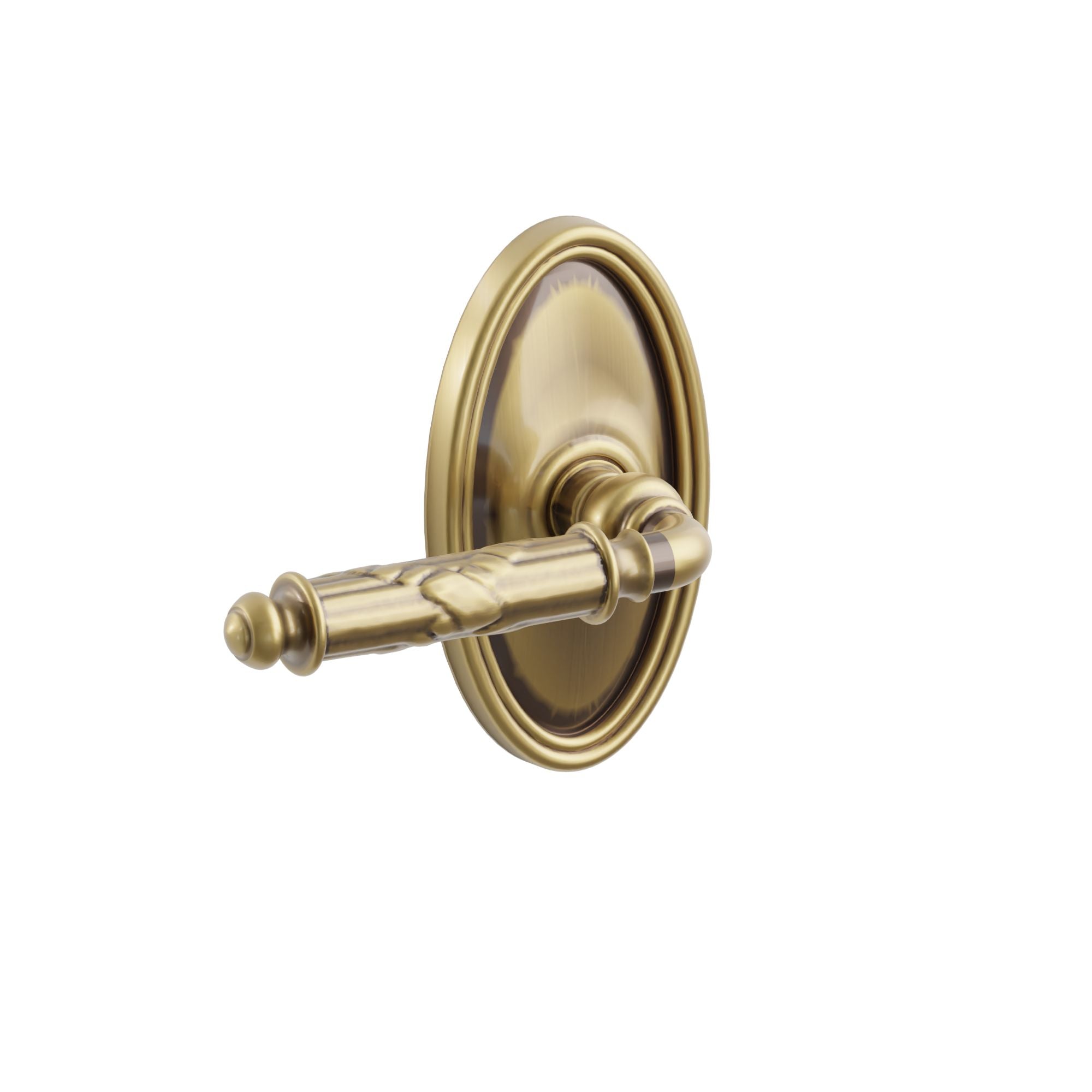 Emtek Poseidon Lever Set with Oval Rosette