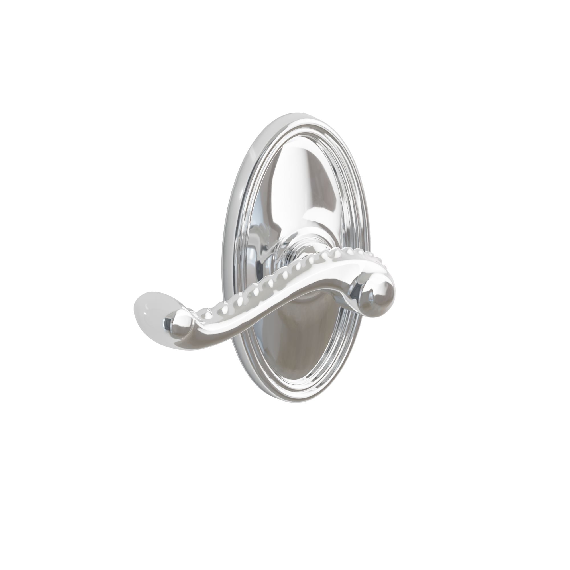 Emtek Concealed Fastener Rope Lever Set With Oval Rosette