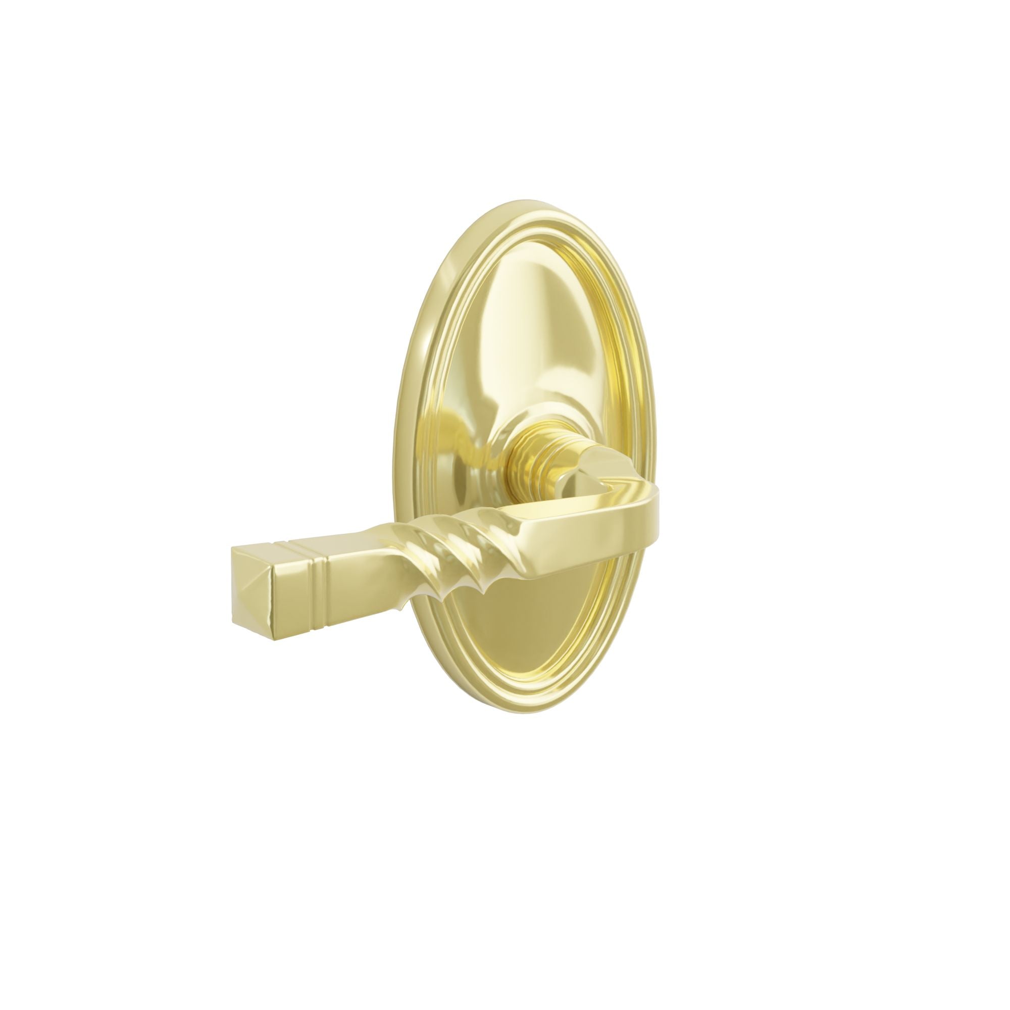 Emtek Concealed Fastener Santa Fe Lever Set With Oval Rosette