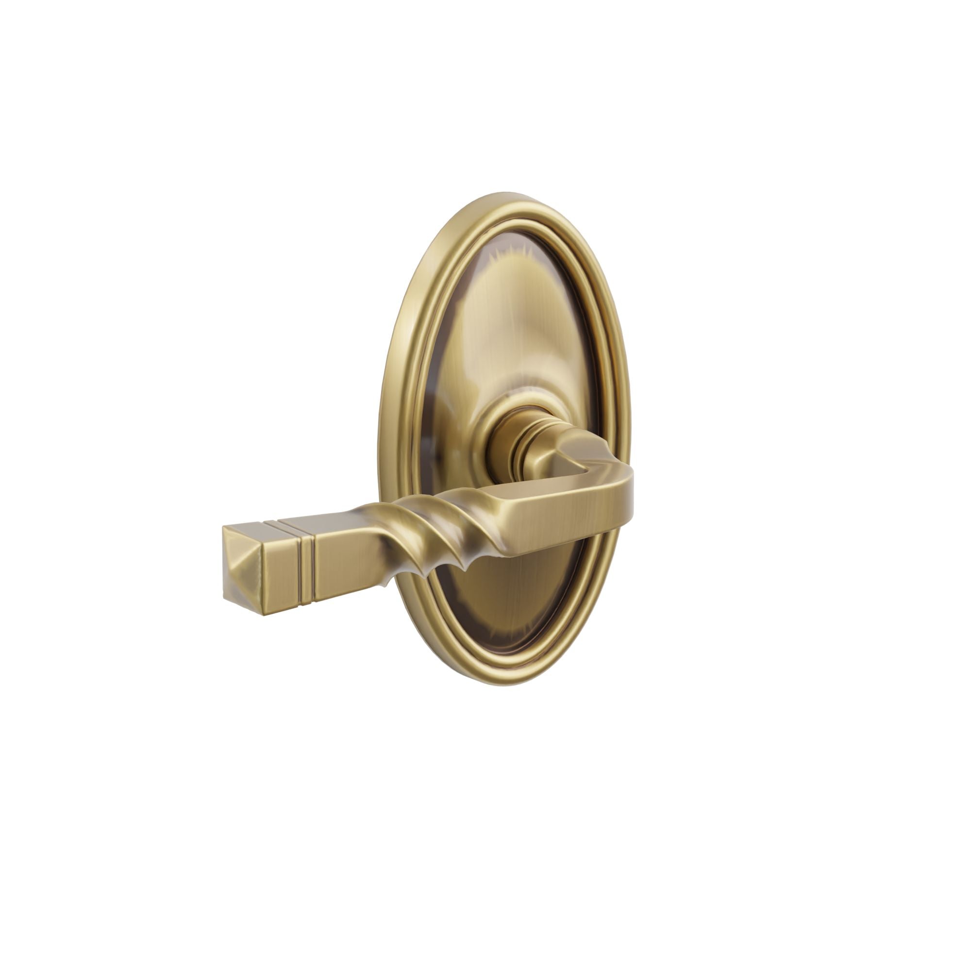 Emtek Santa Fe Lever Set with Oval Roestte