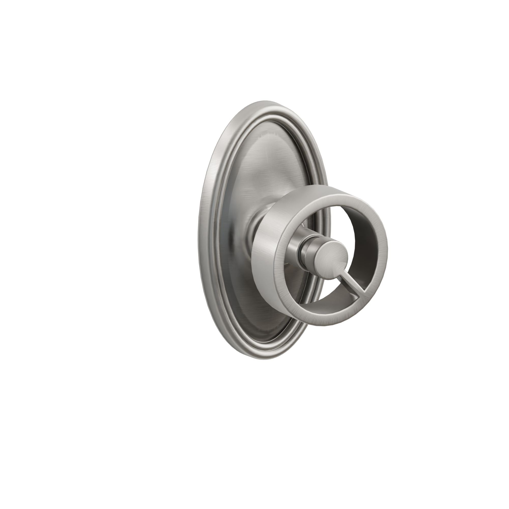 Emtek Spoke Knob Set with Oval Rosette