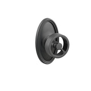 Emtek Concealed Fastener Spoke Knob Set With Oval Rosette
