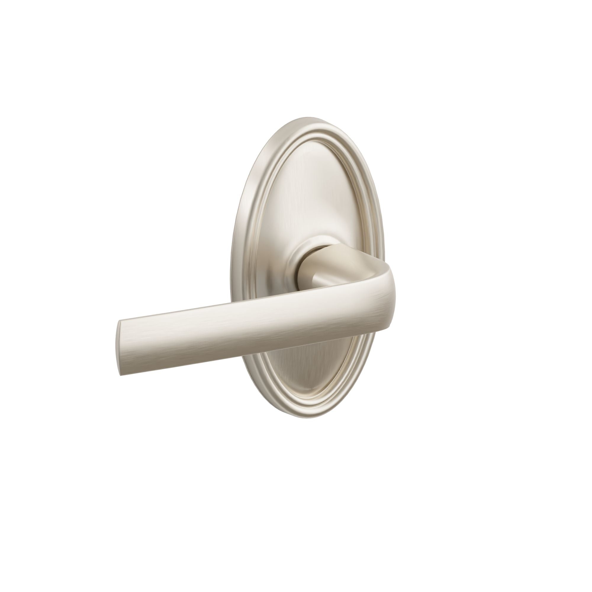 Emtek Concealed Fastener Spencer Lever Set With Oval Rosette