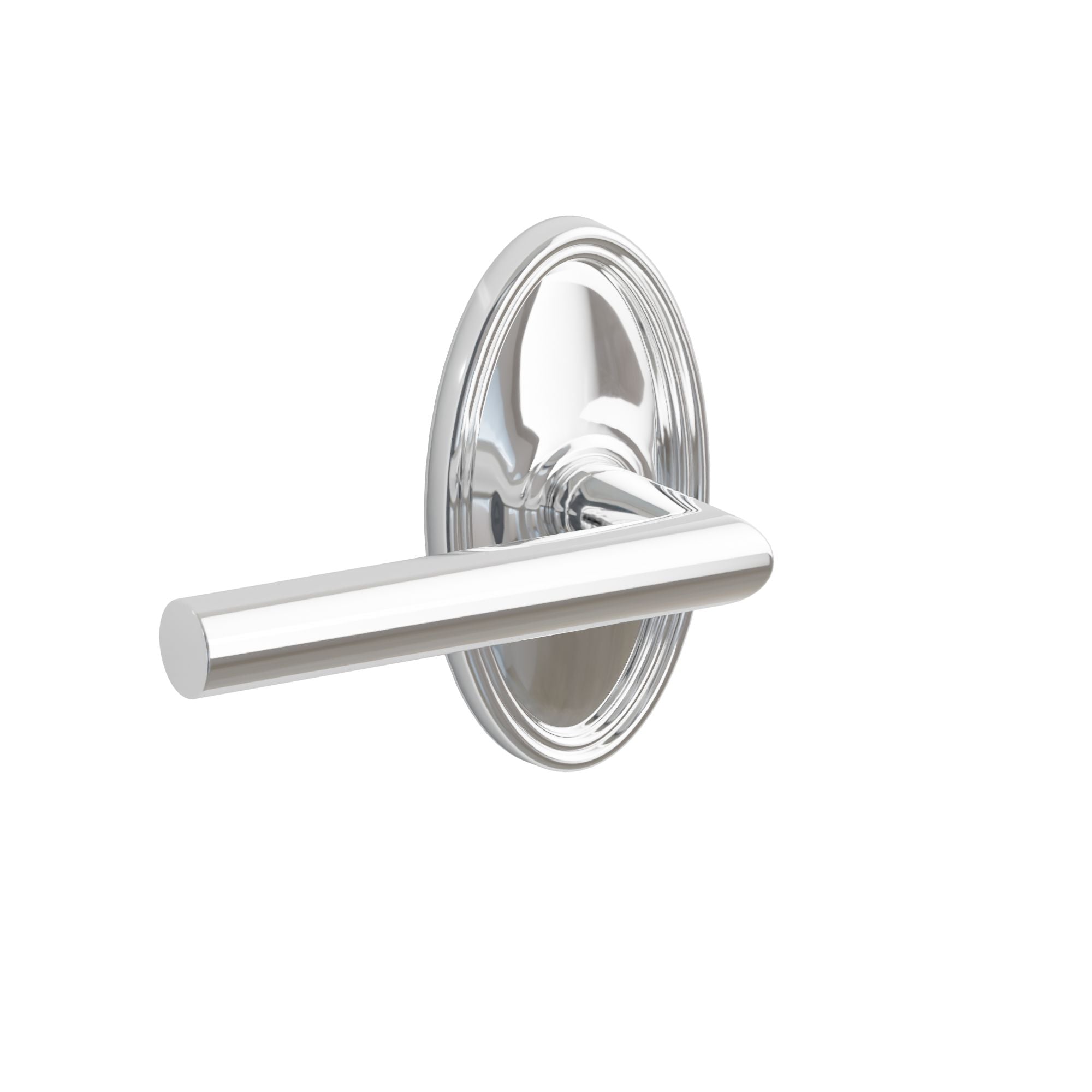 Emtek Concealed Fastener Stuttgart Lever Set With Oval Rosette